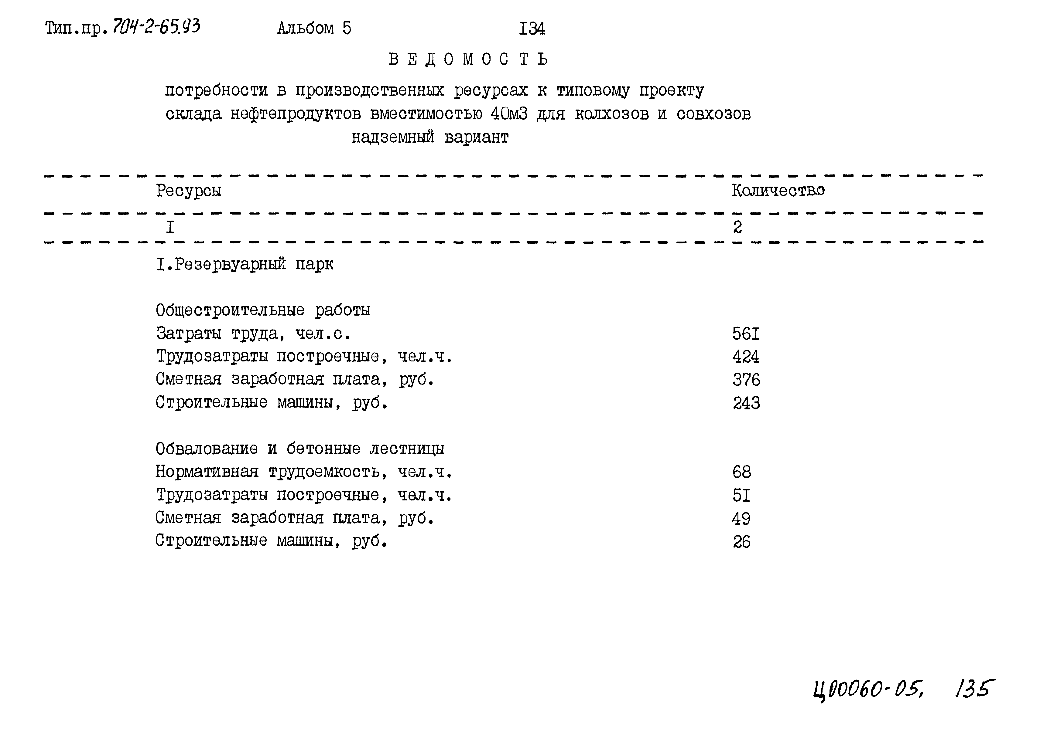 Типовой проект 704-2-65.93