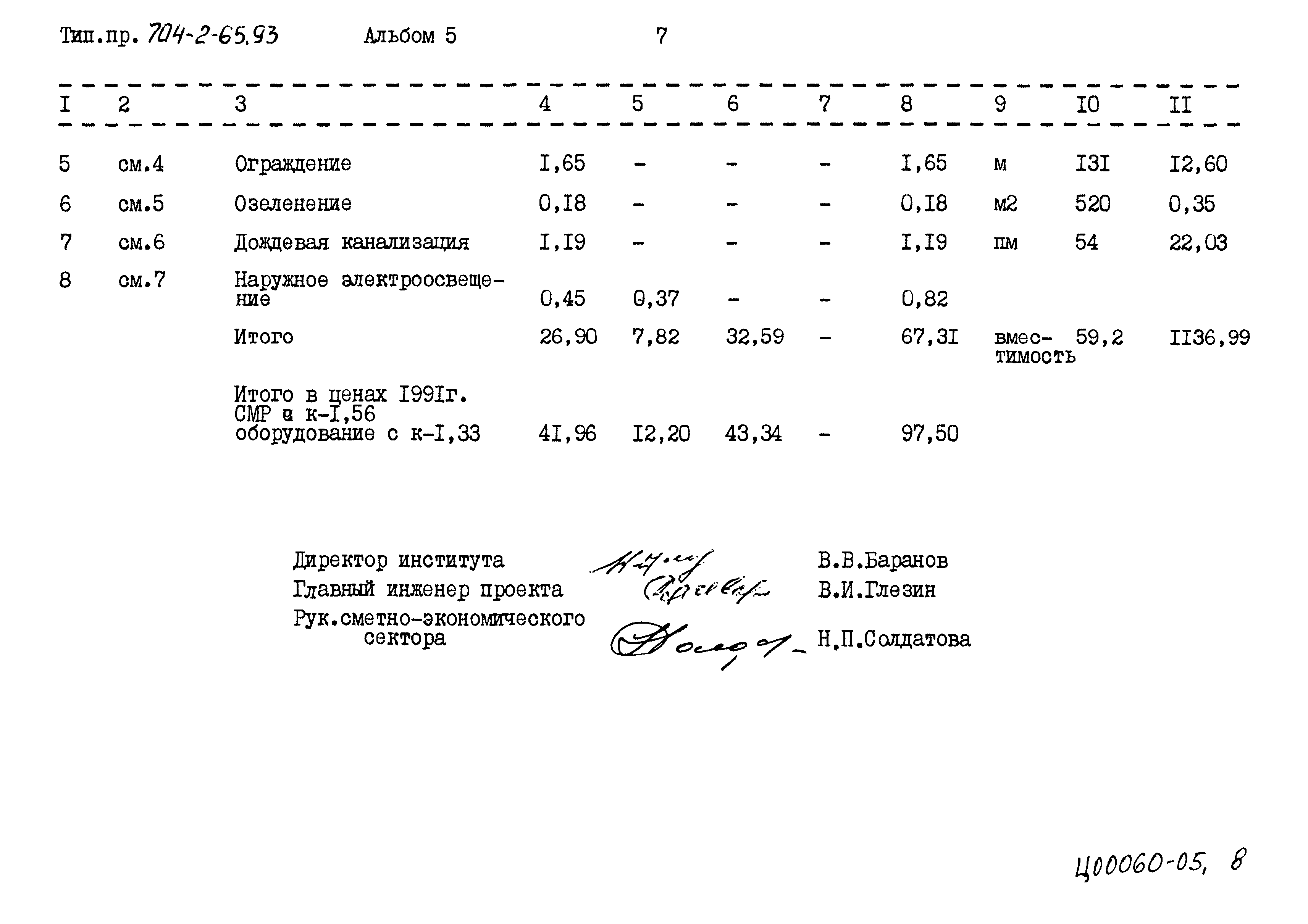 Типовой проект 704-2-65.93