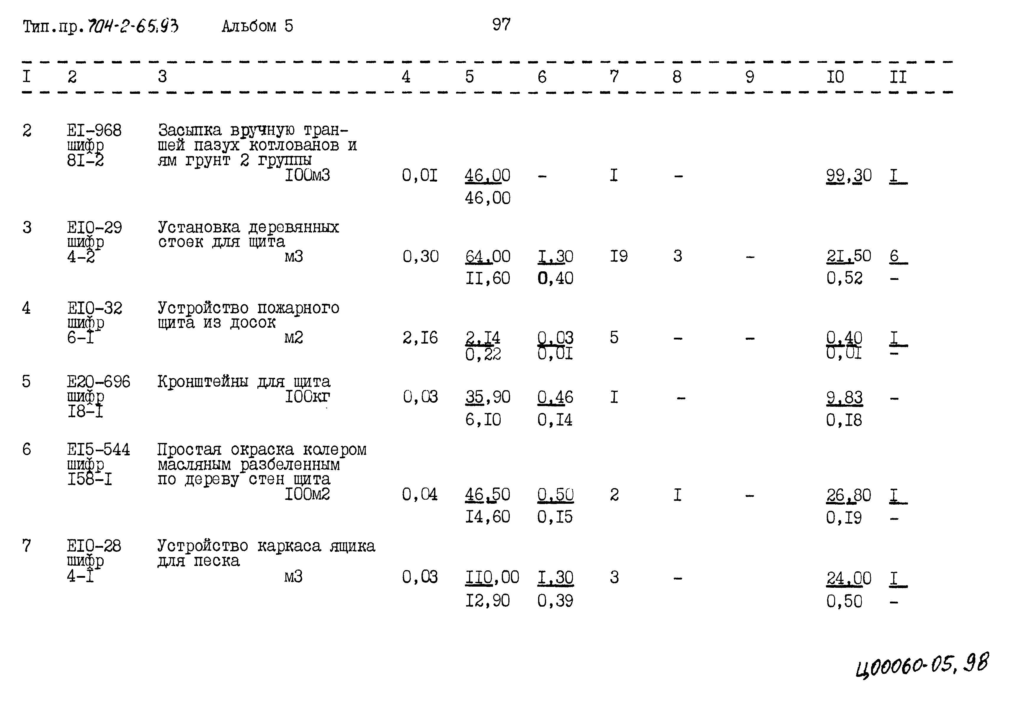 Типовой проект 704-2-65.93