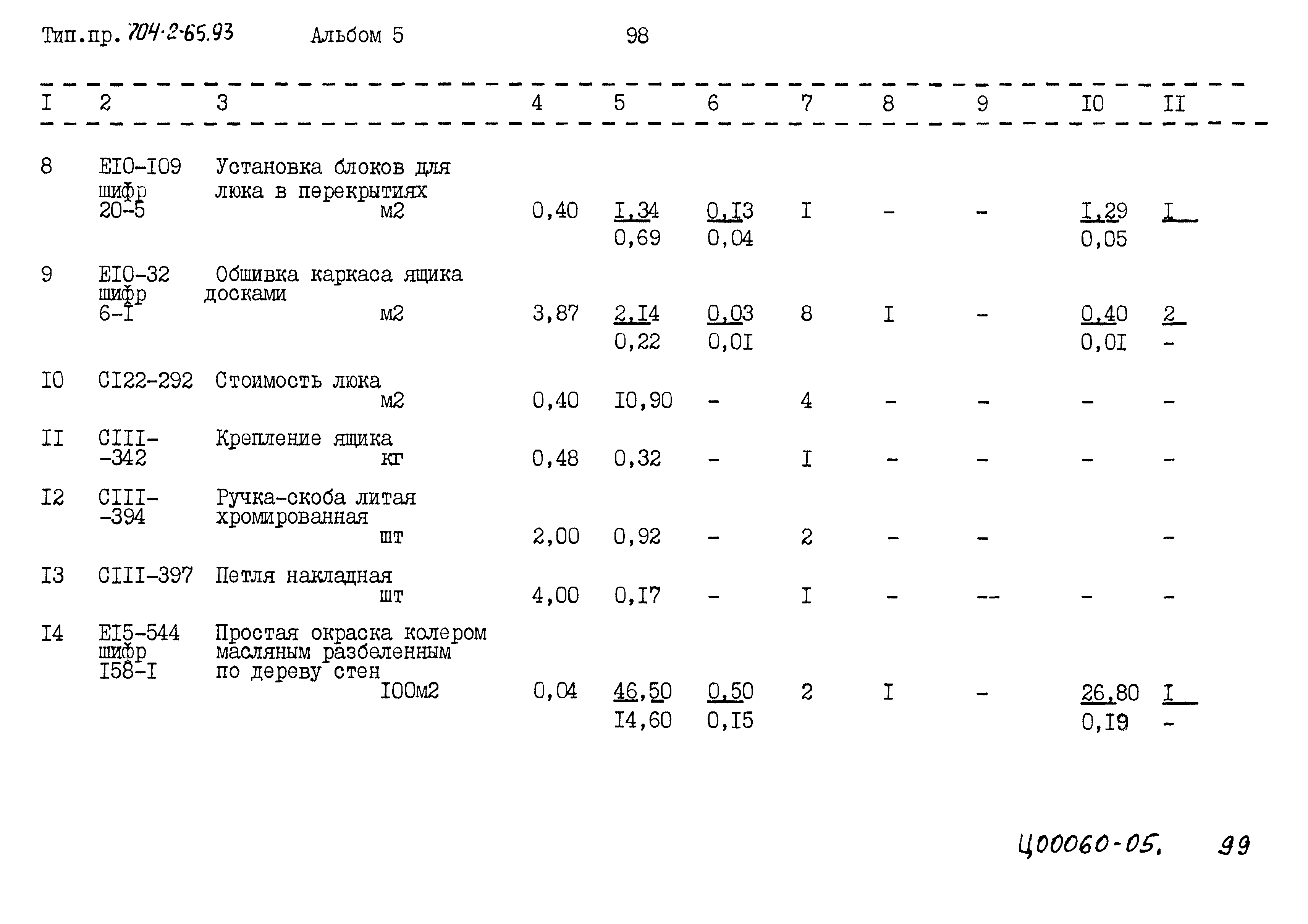 Типовой проект 704-2-65.93
