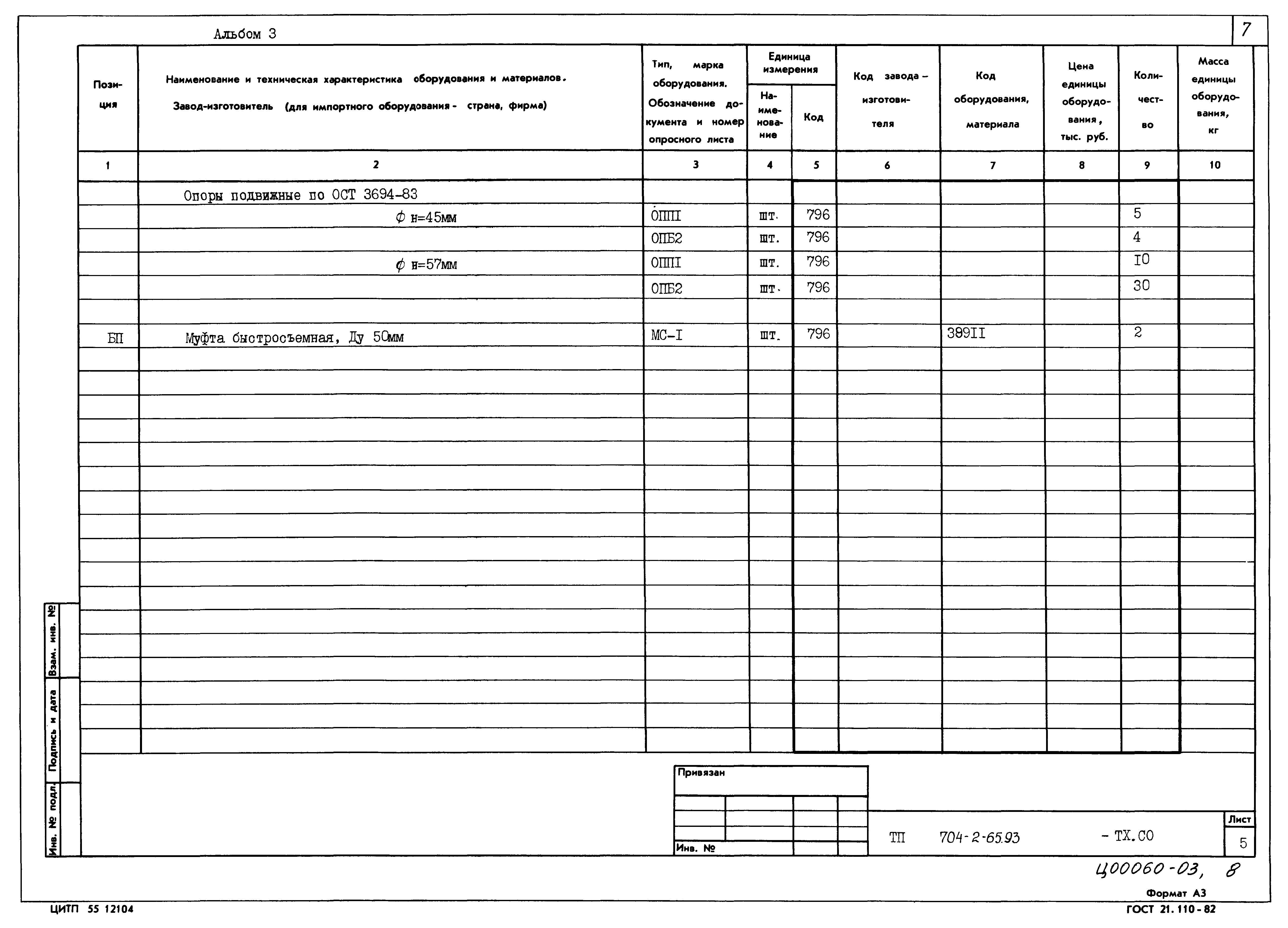 Типовой проект 704-2-65.93