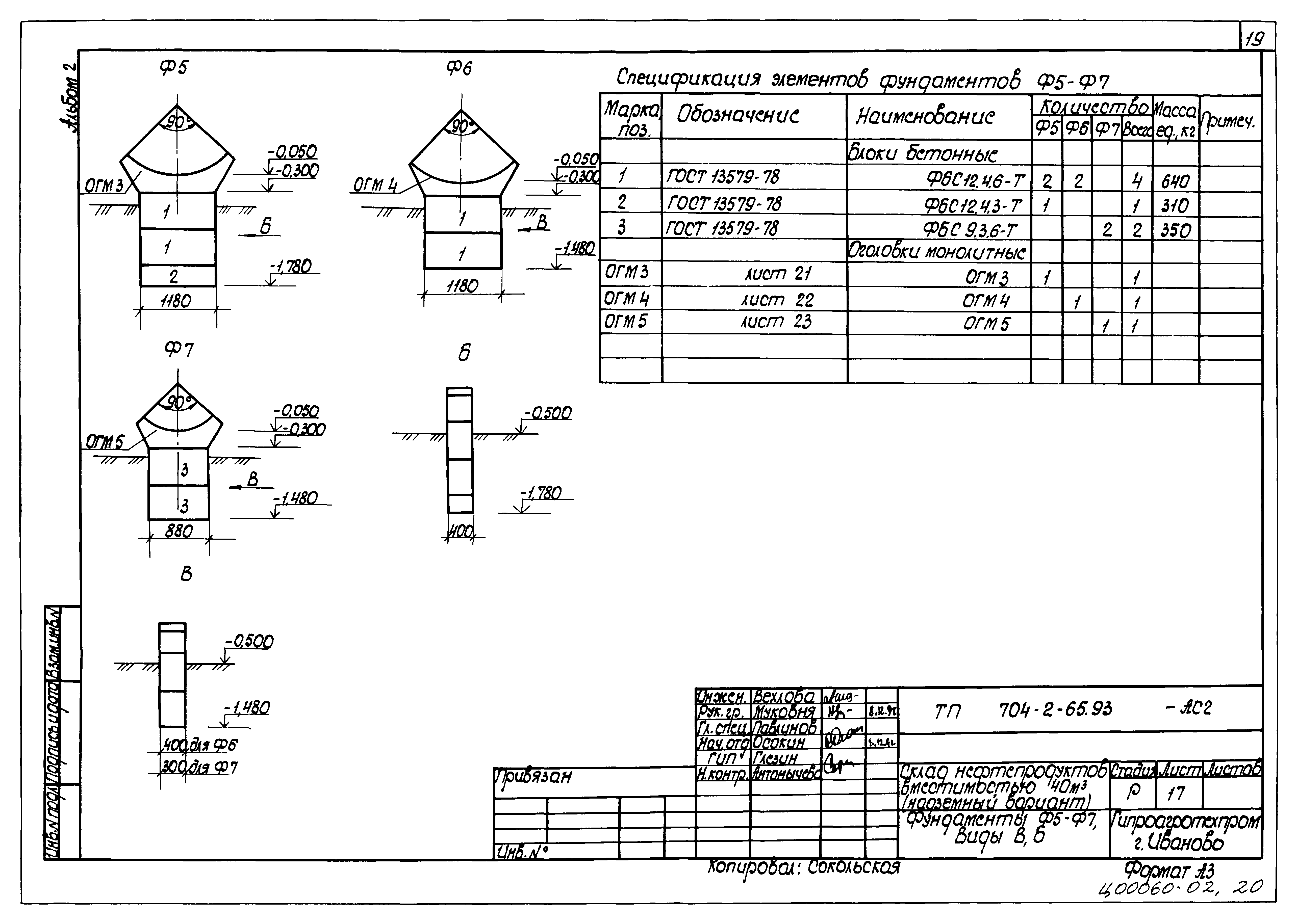 Типовой проект 704-2-65.93
