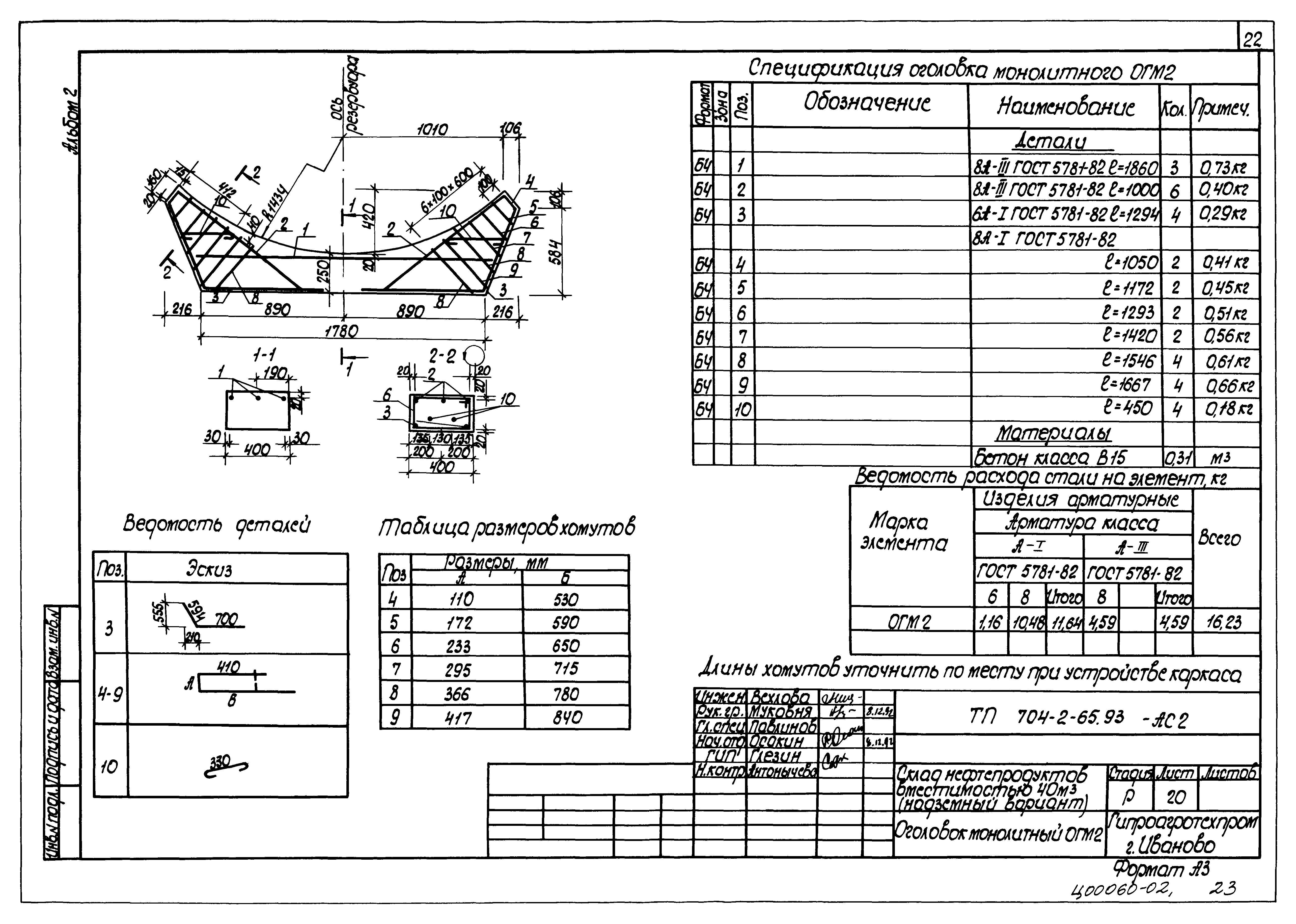 Типовой проект 704-2-65.93