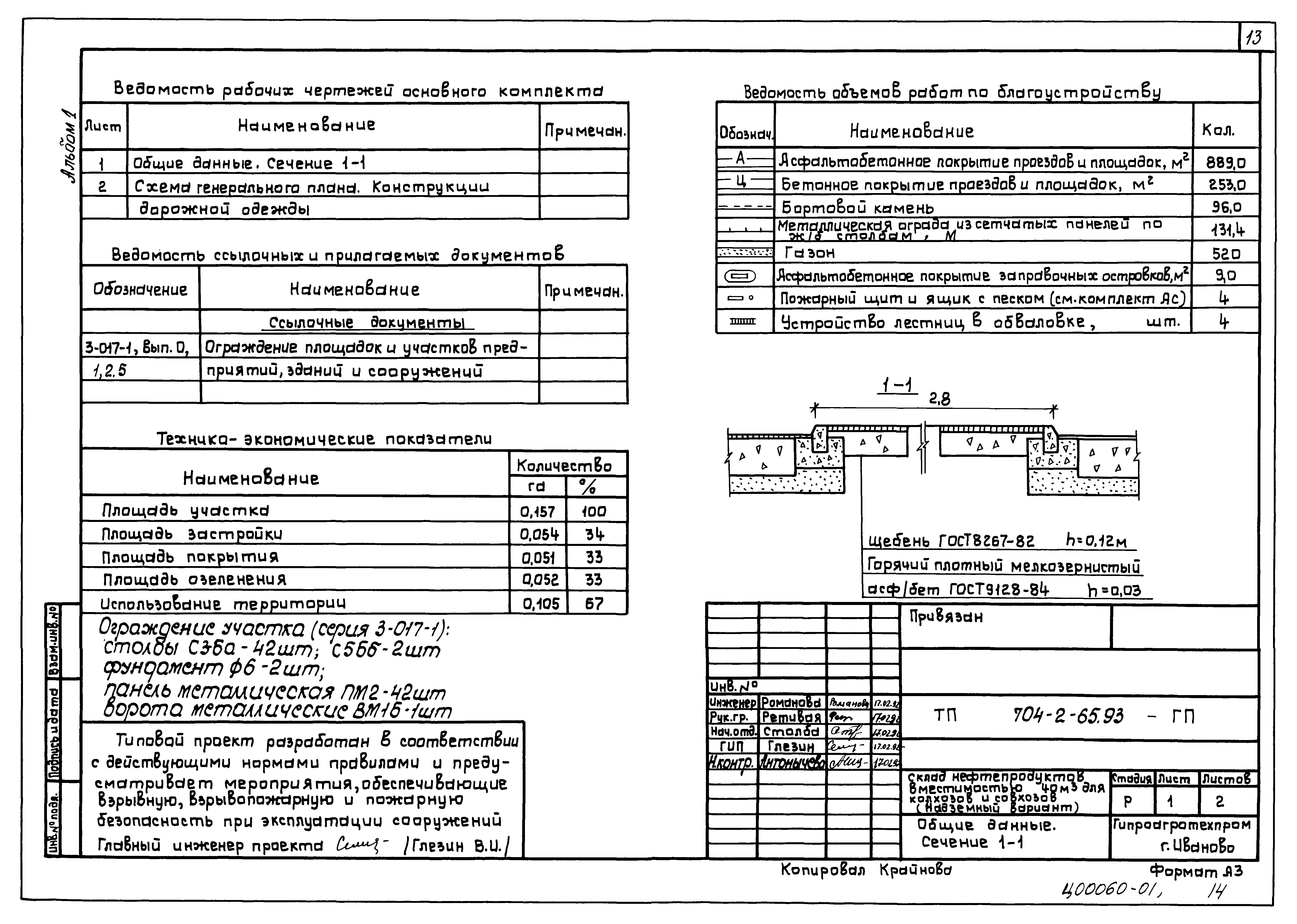 Типовой проект 704-2-65.93