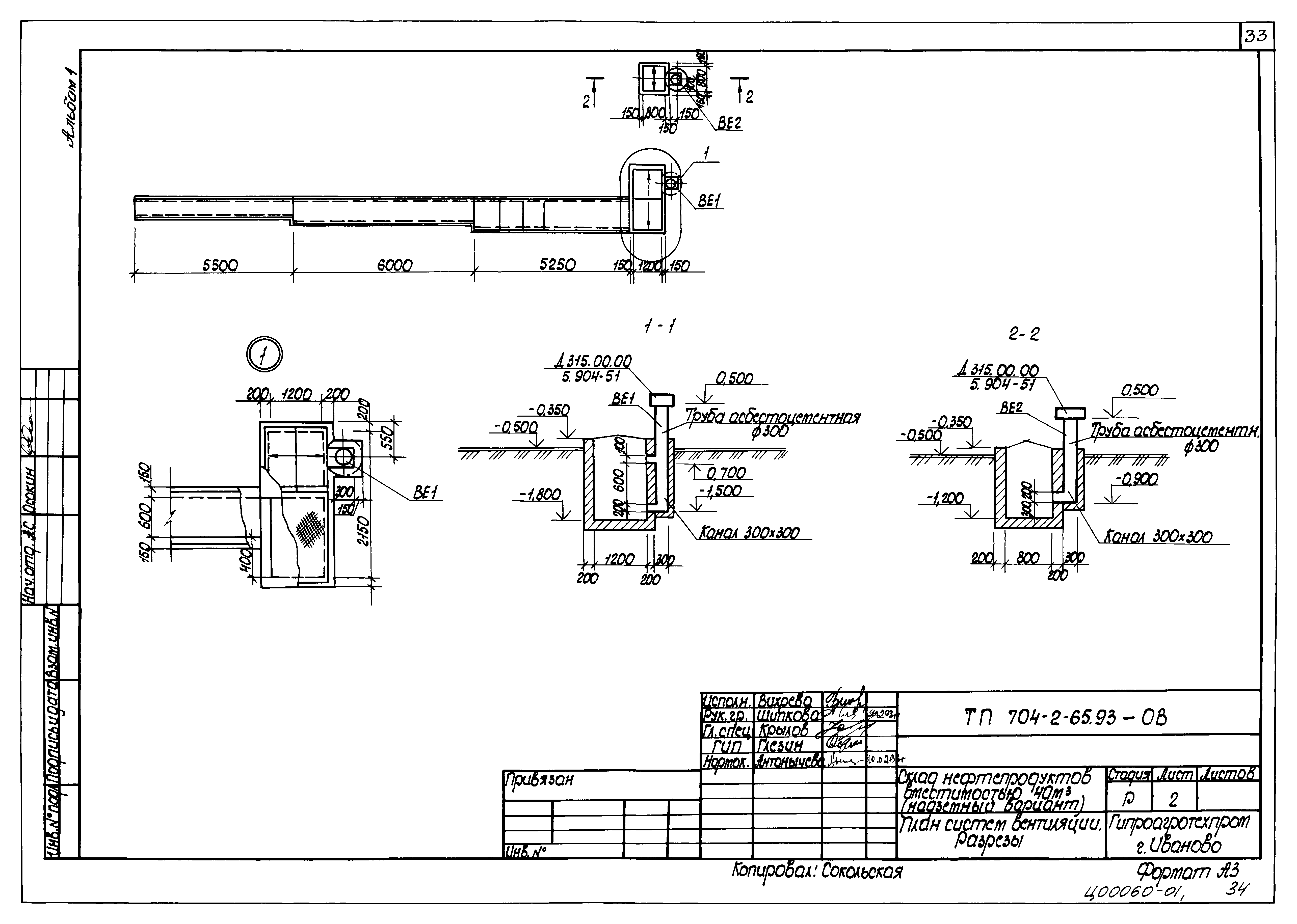 Типовой проект 704-2-65.93