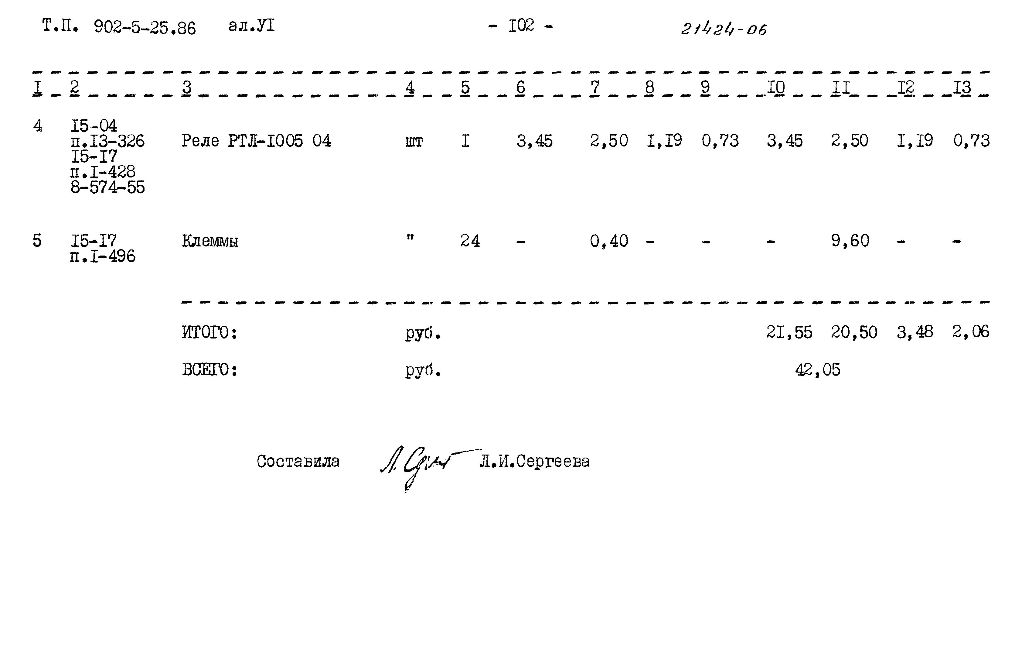 Типовой проект 902-5-25.86