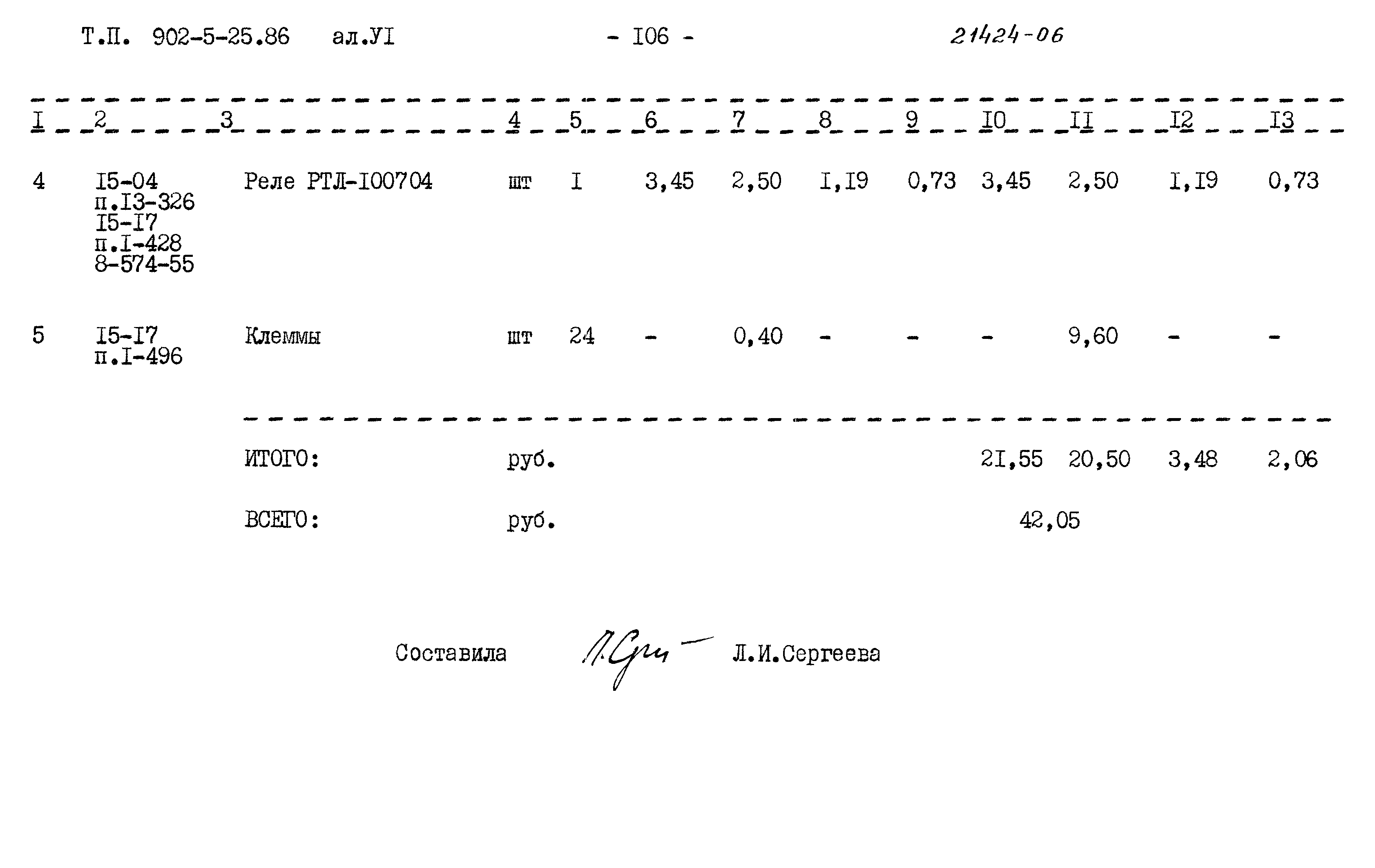 Типовой проект 902-5-25.86