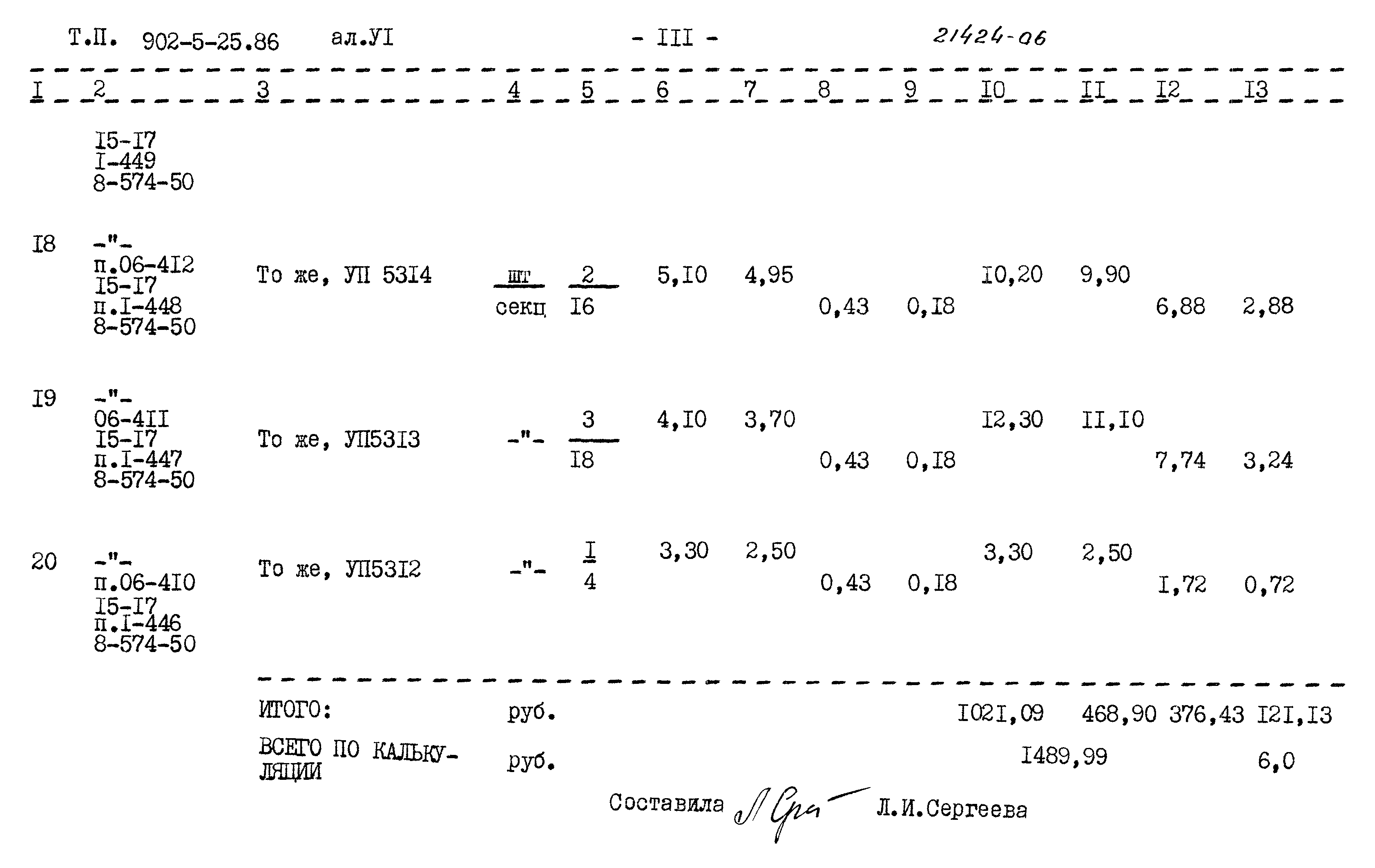 Типовой проект 902-5-25.86