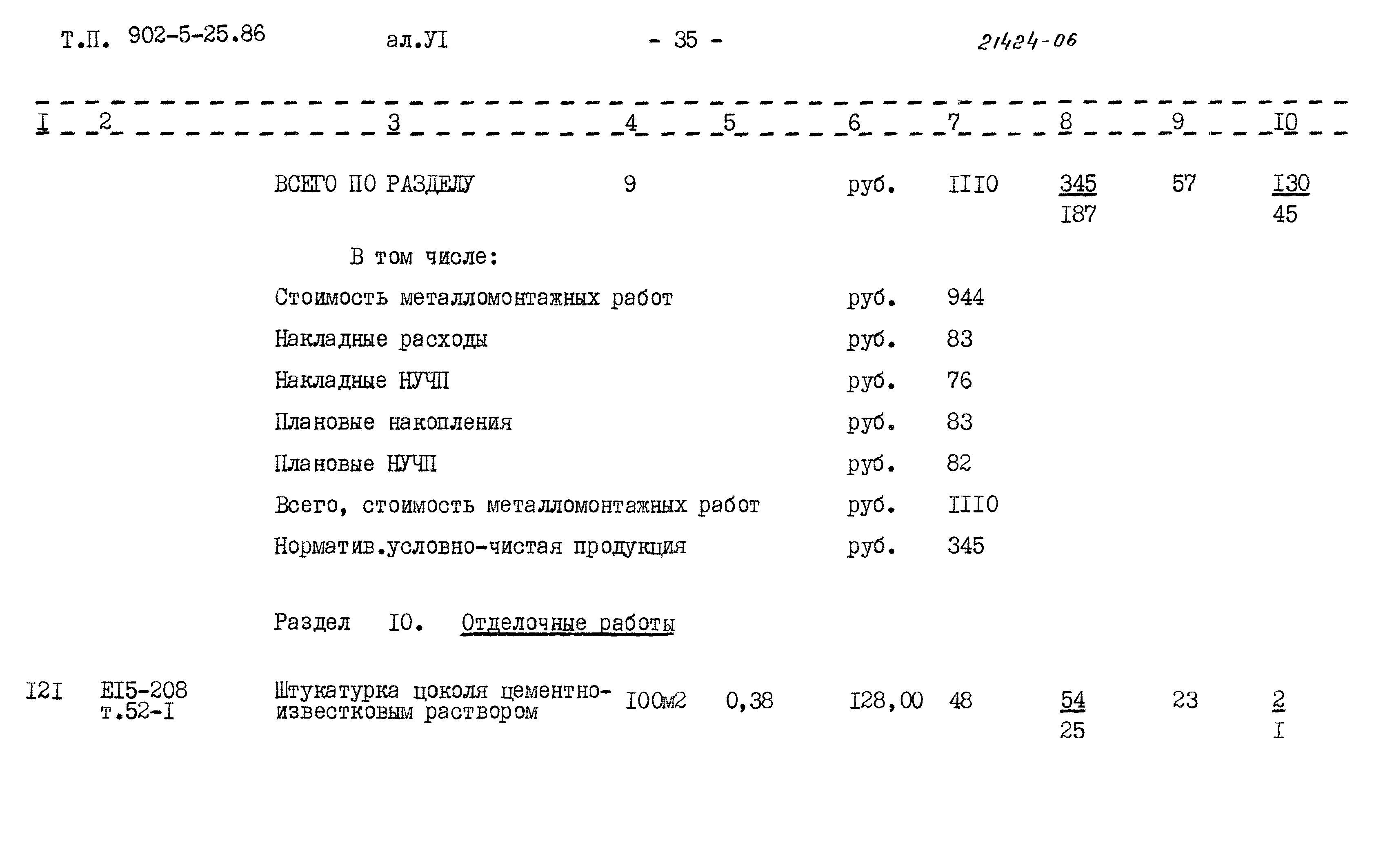 Типовой проект 902-5-25.86