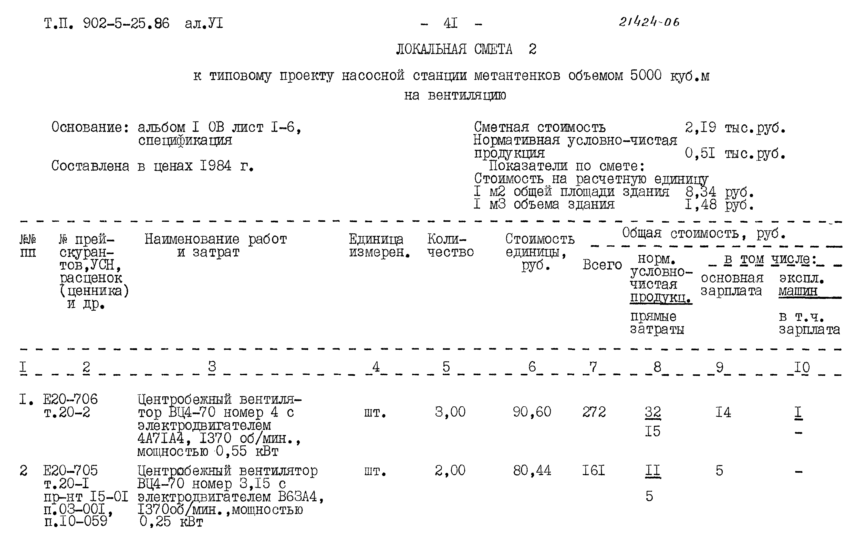 Типовой проект 902-5-25.86