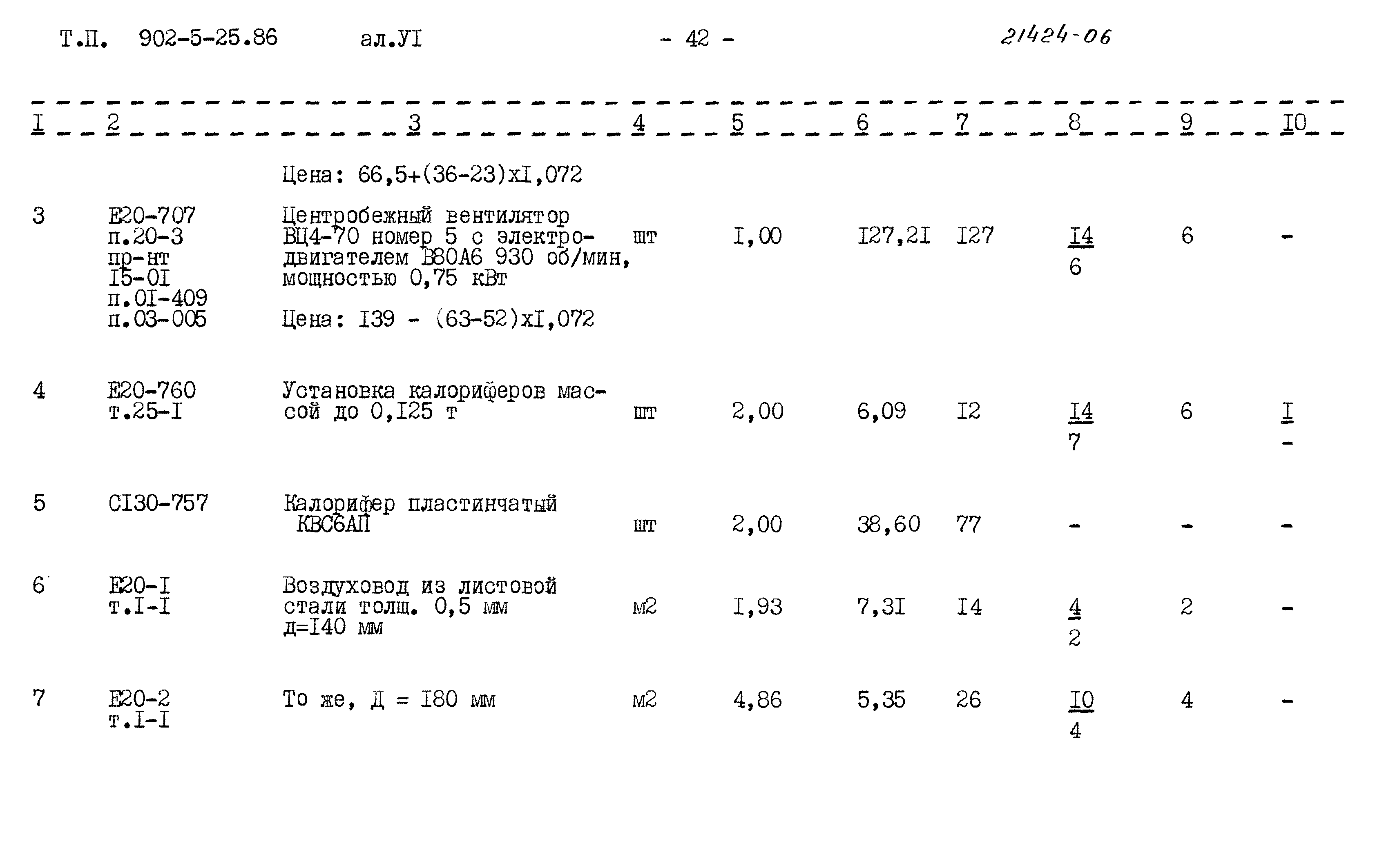 Типовой проект 902-5-25.86