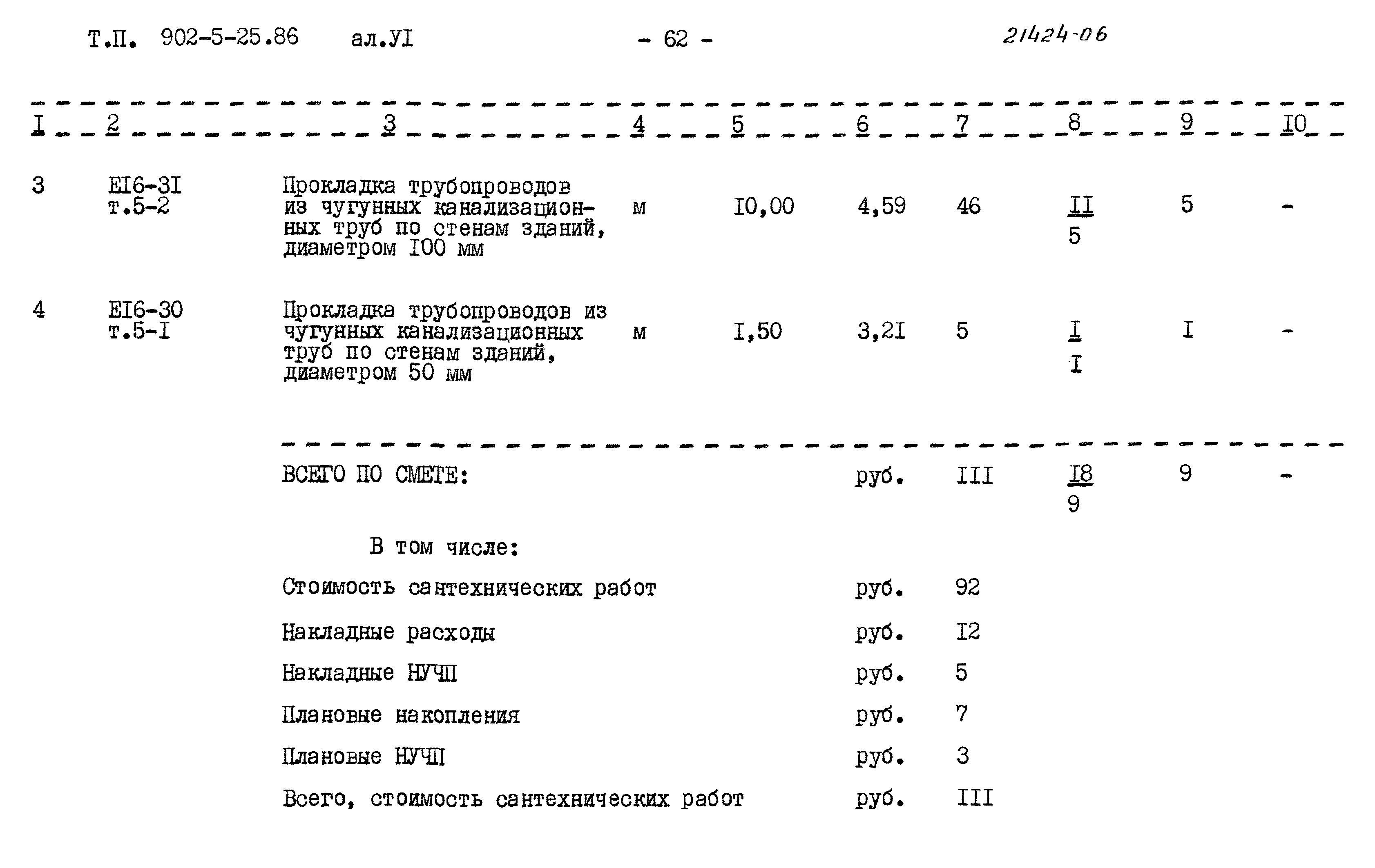 Типовой проект 902-5-25.86