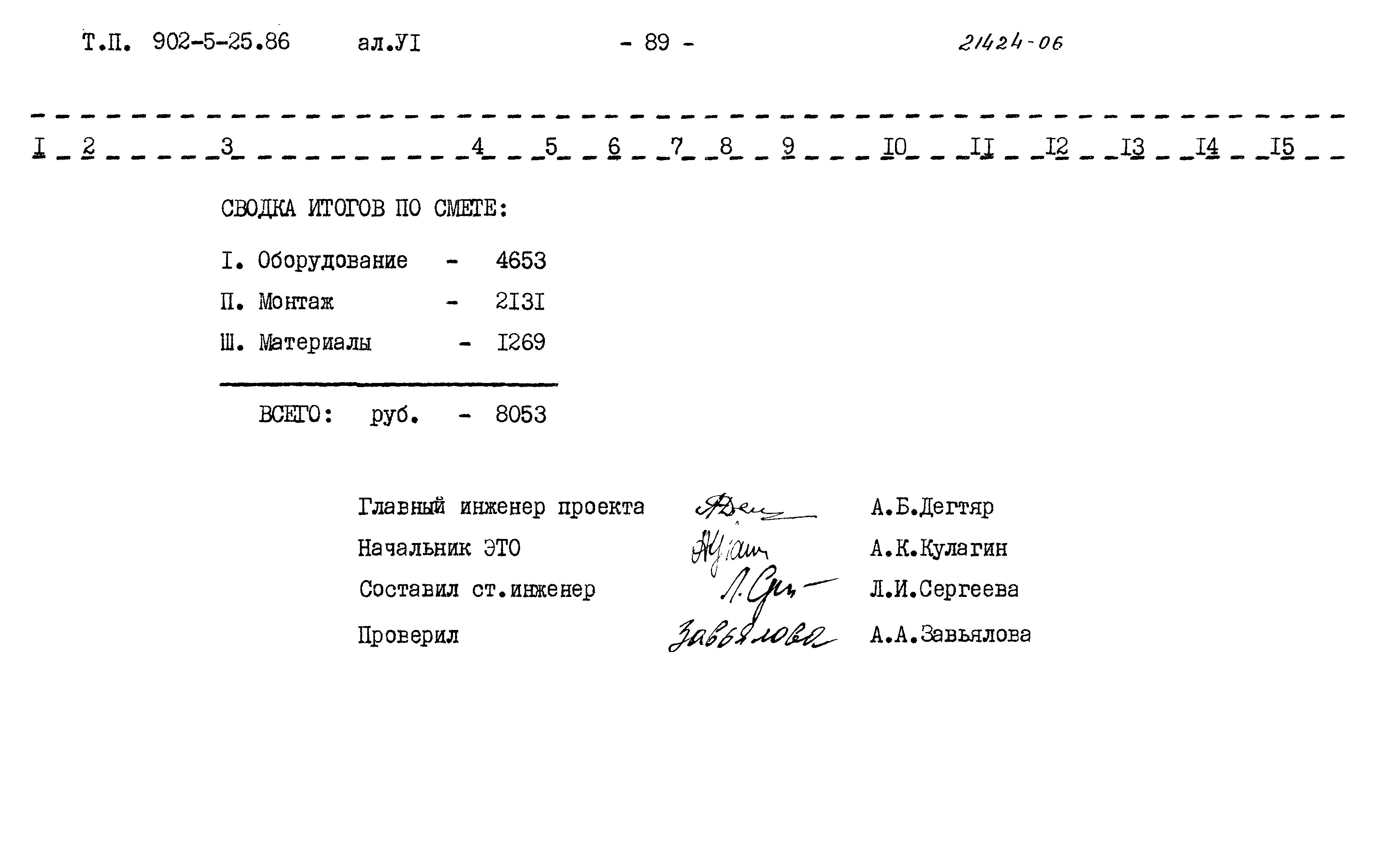 Типовой проект 902-5-25.86