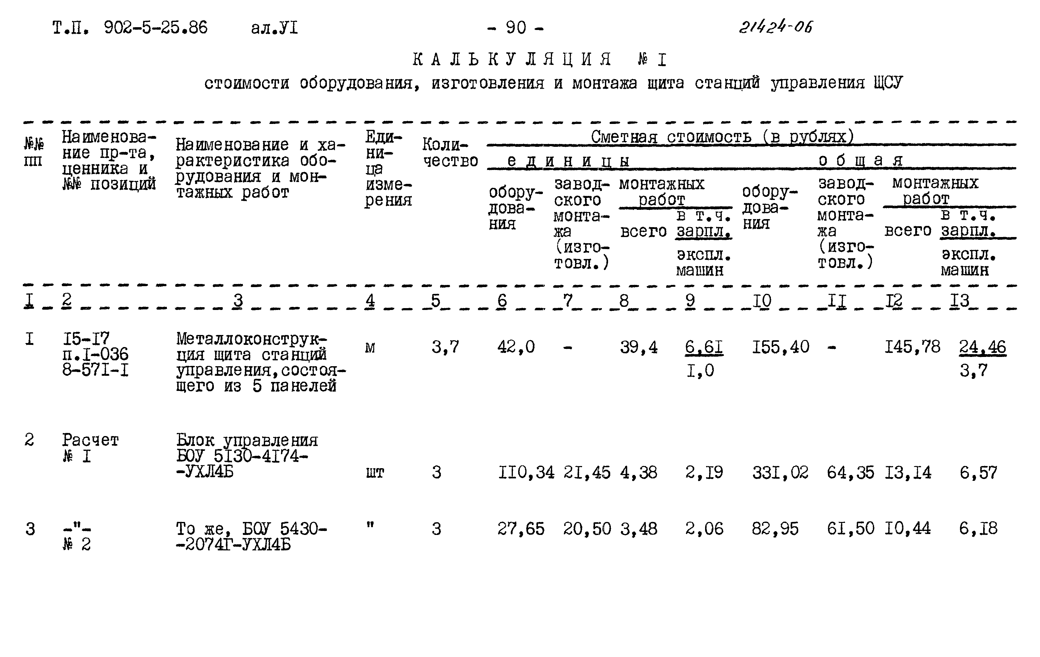 Типовой проект 902-5-25.86