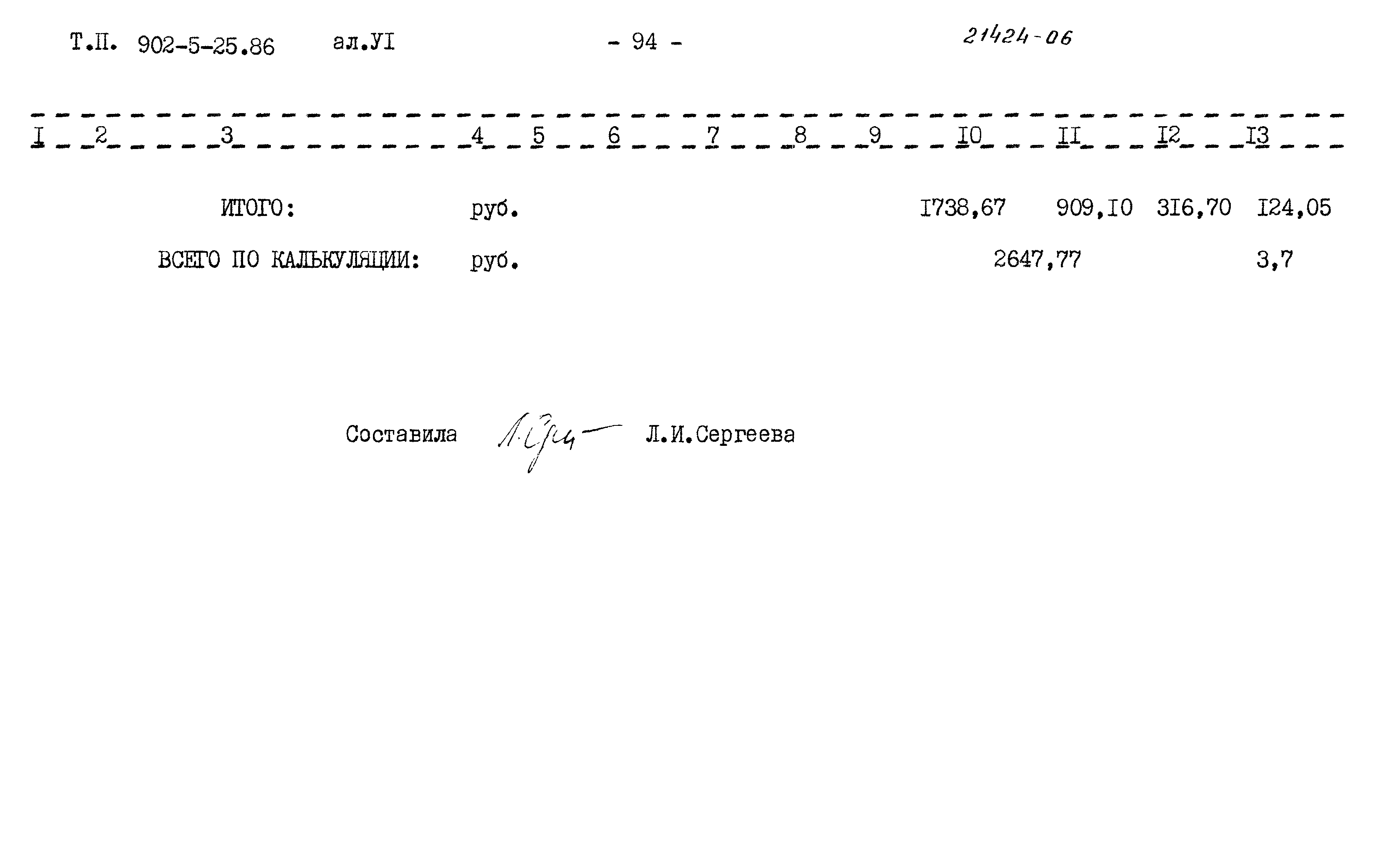 Типовой проект 902-5-25.86