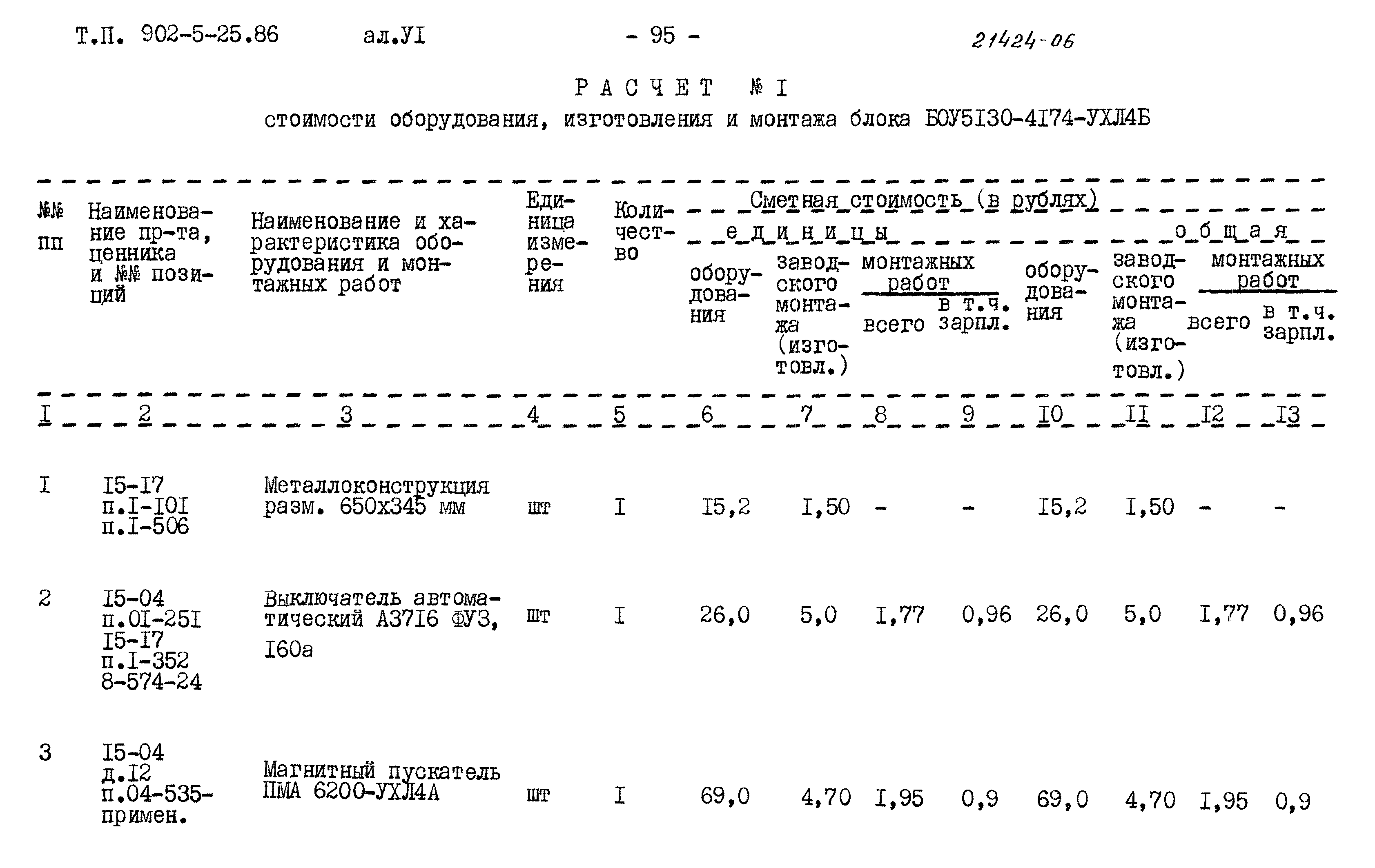 Типовой проект 902-5-25.86