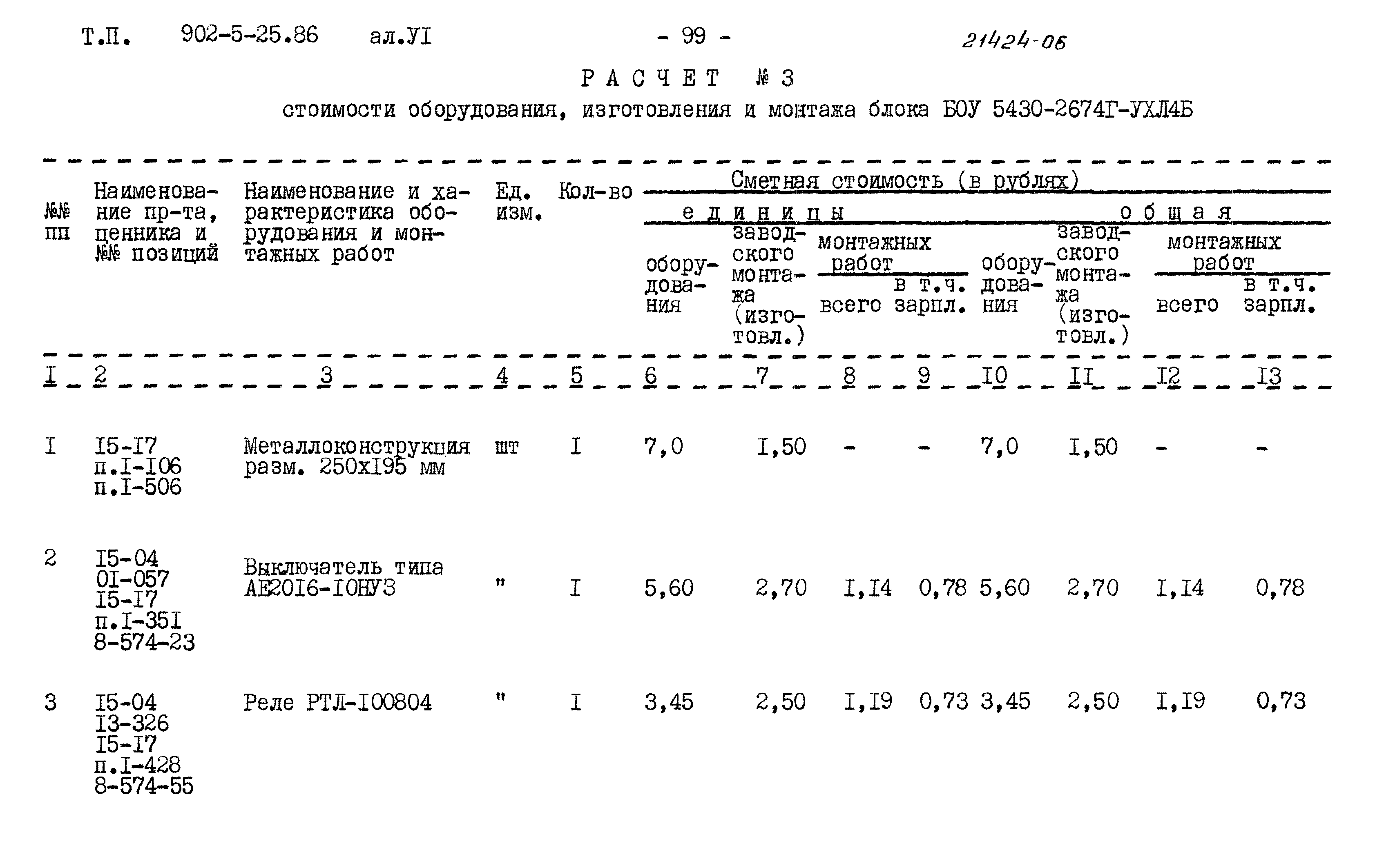 Типовой проект 902-5-25.86