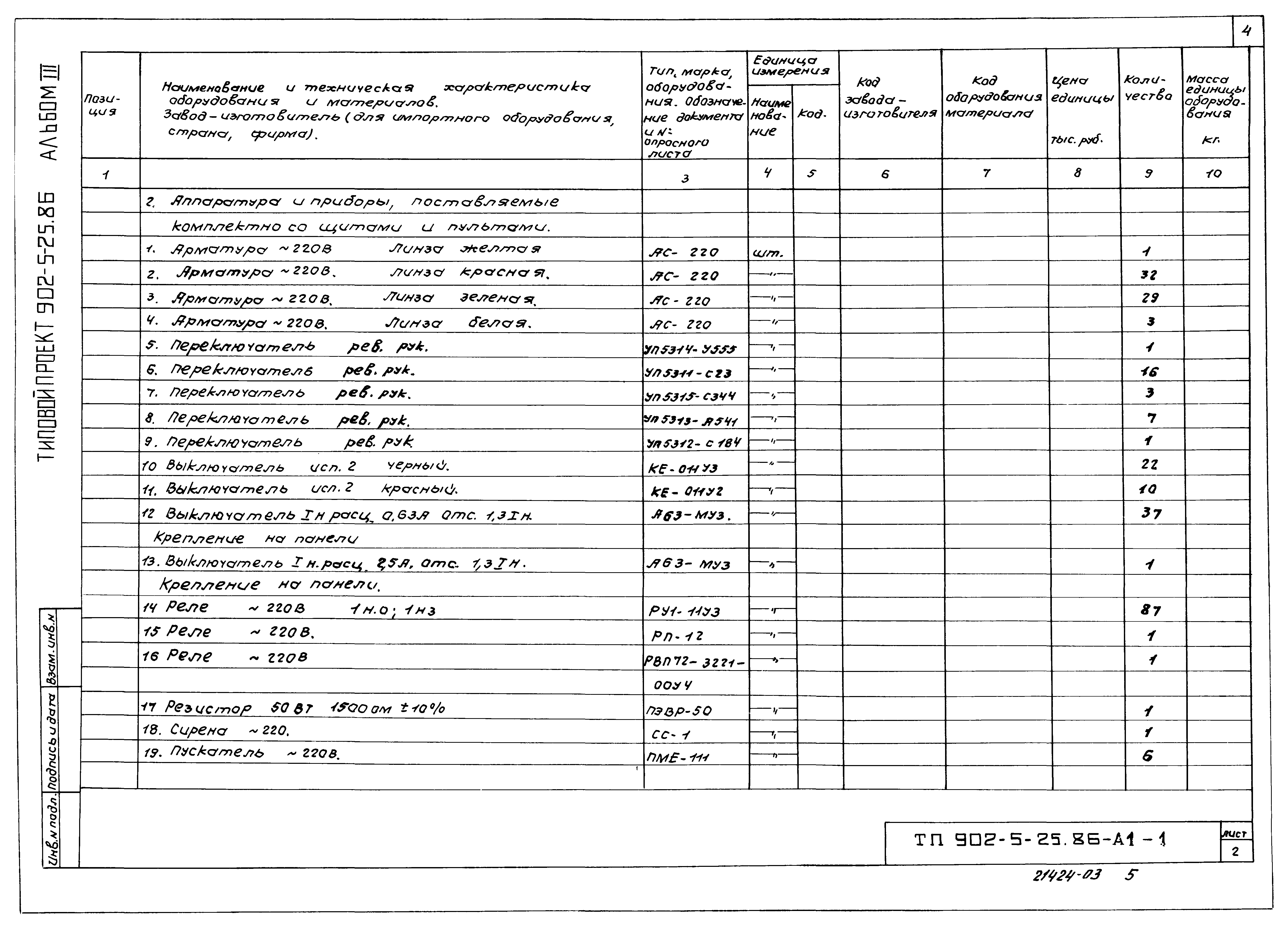 Типовой проект 902-5-25.86