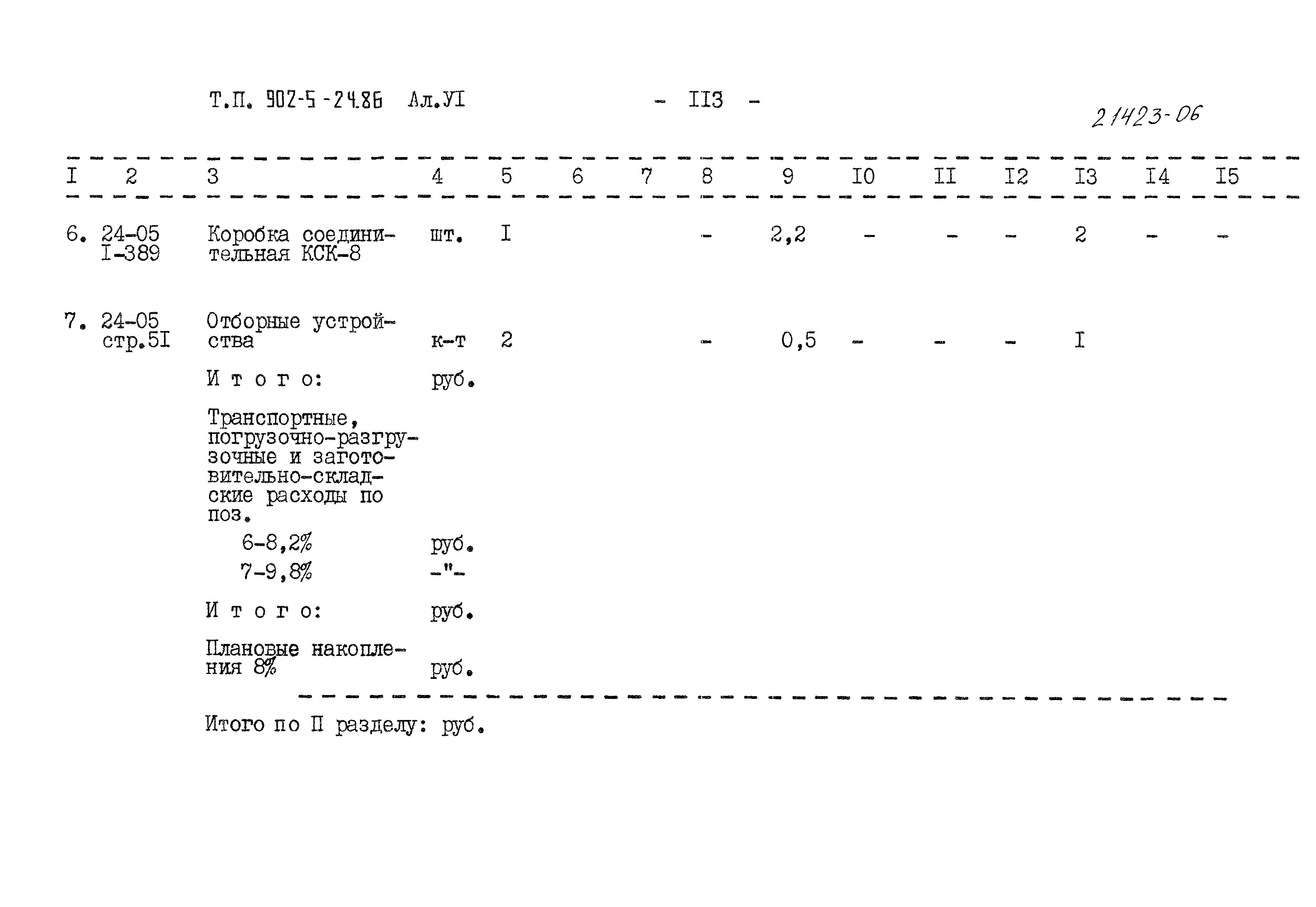 Типовой проект 902-5-24.86
