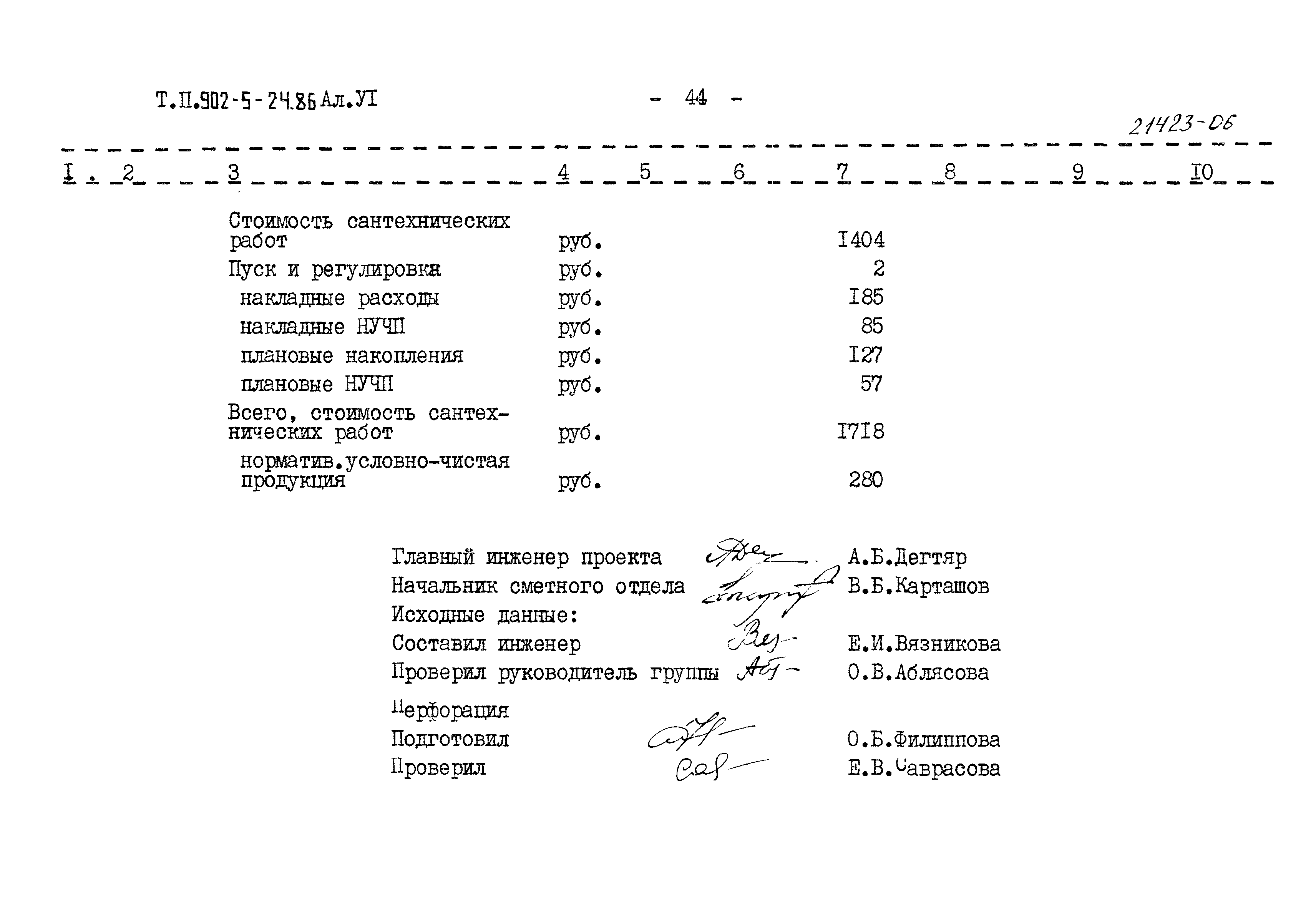 Типовой проект 902-5-24.86