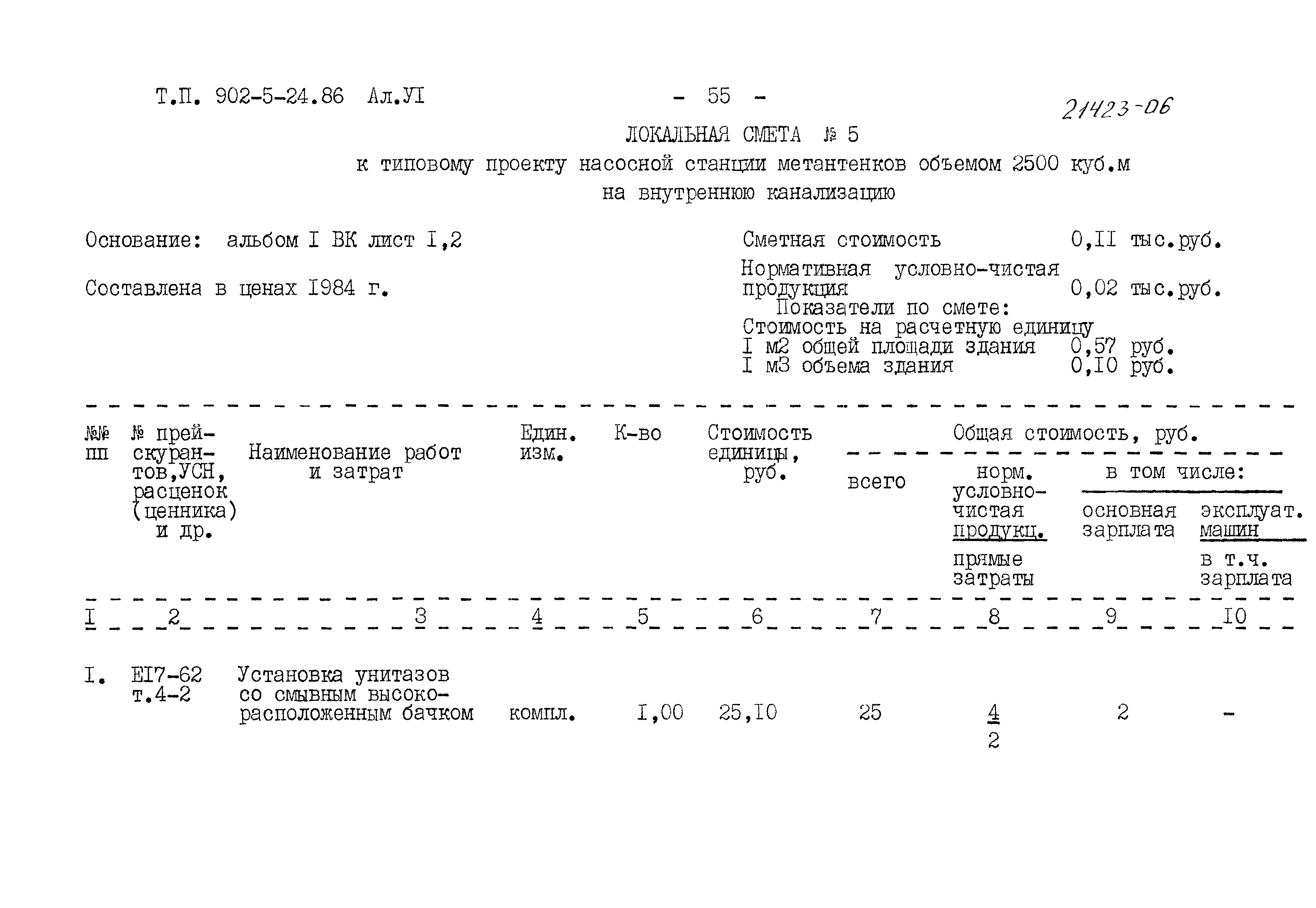 Типовой проект 902-5-24.86