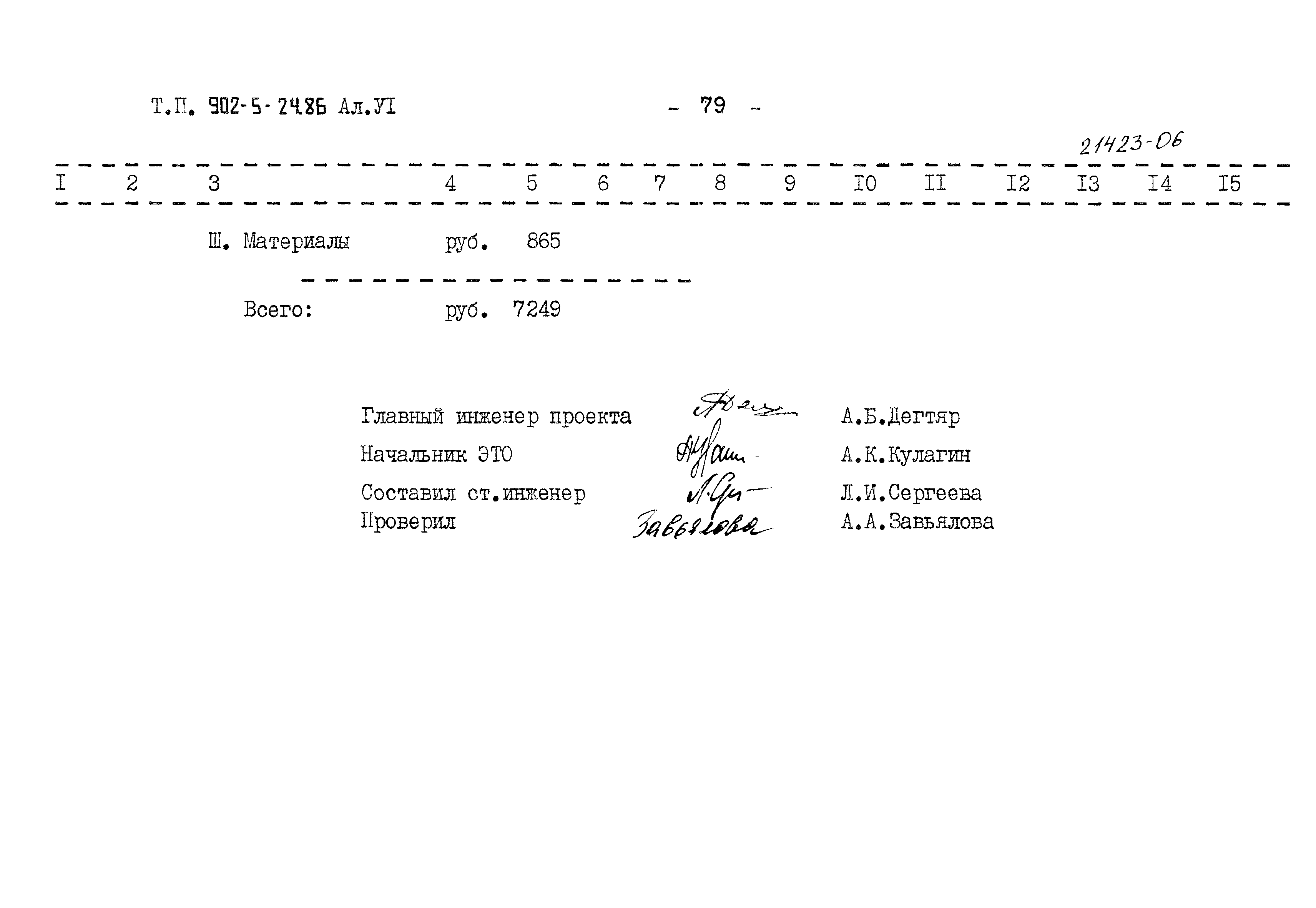 Типовой проект 902-5-24.86