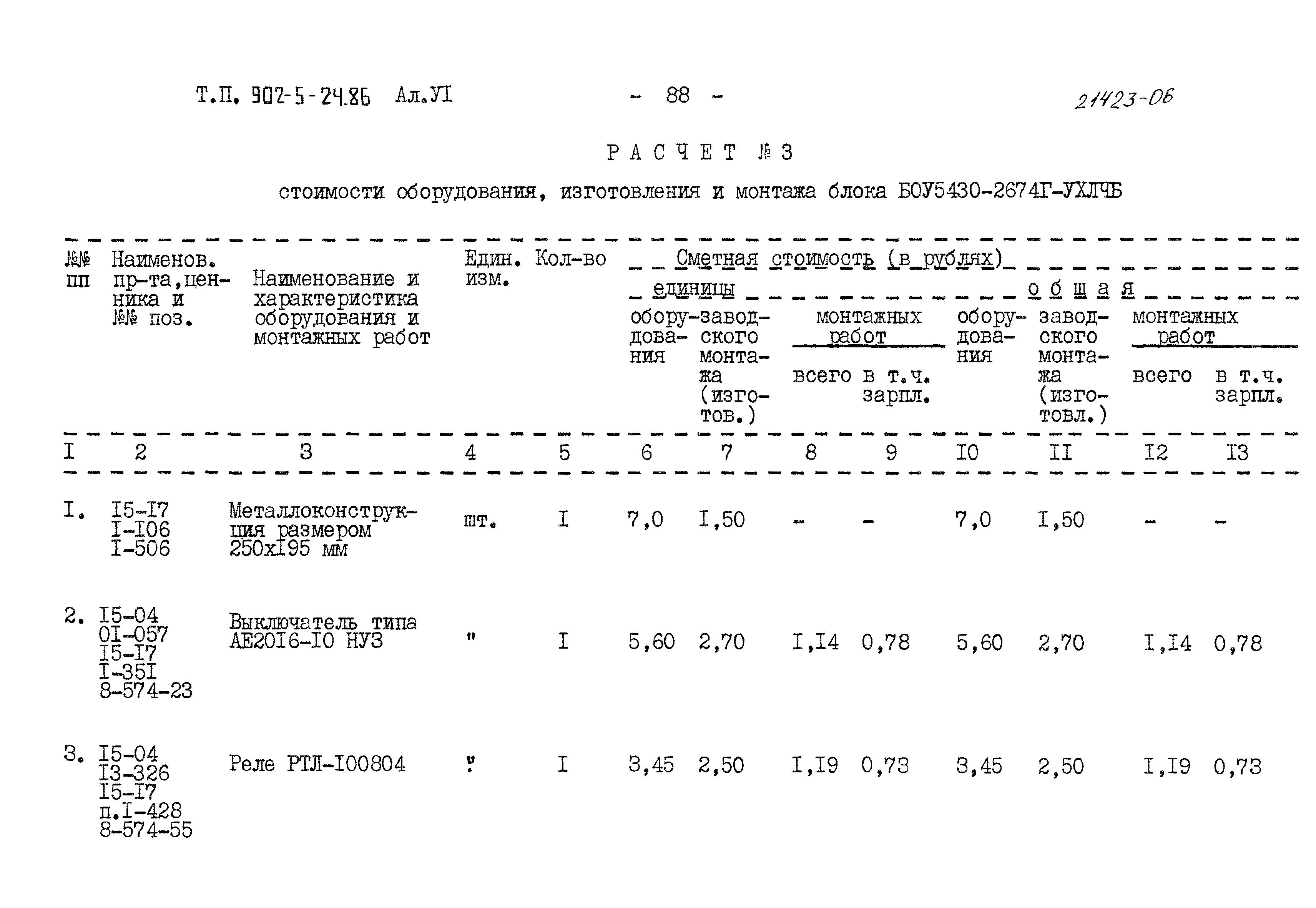 Типовой проект 902-5-24.86