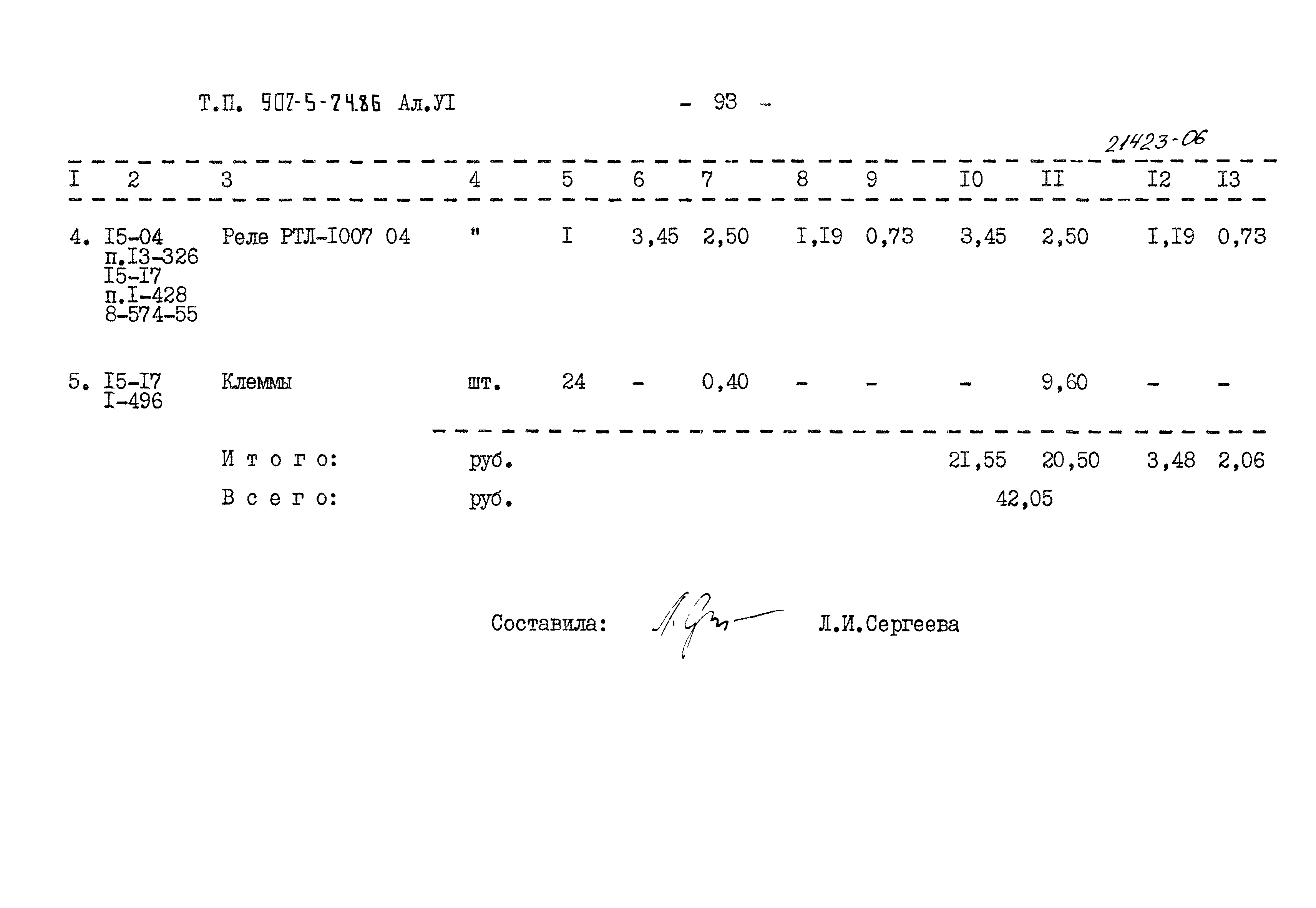 Типовой проект 902-5-24.86