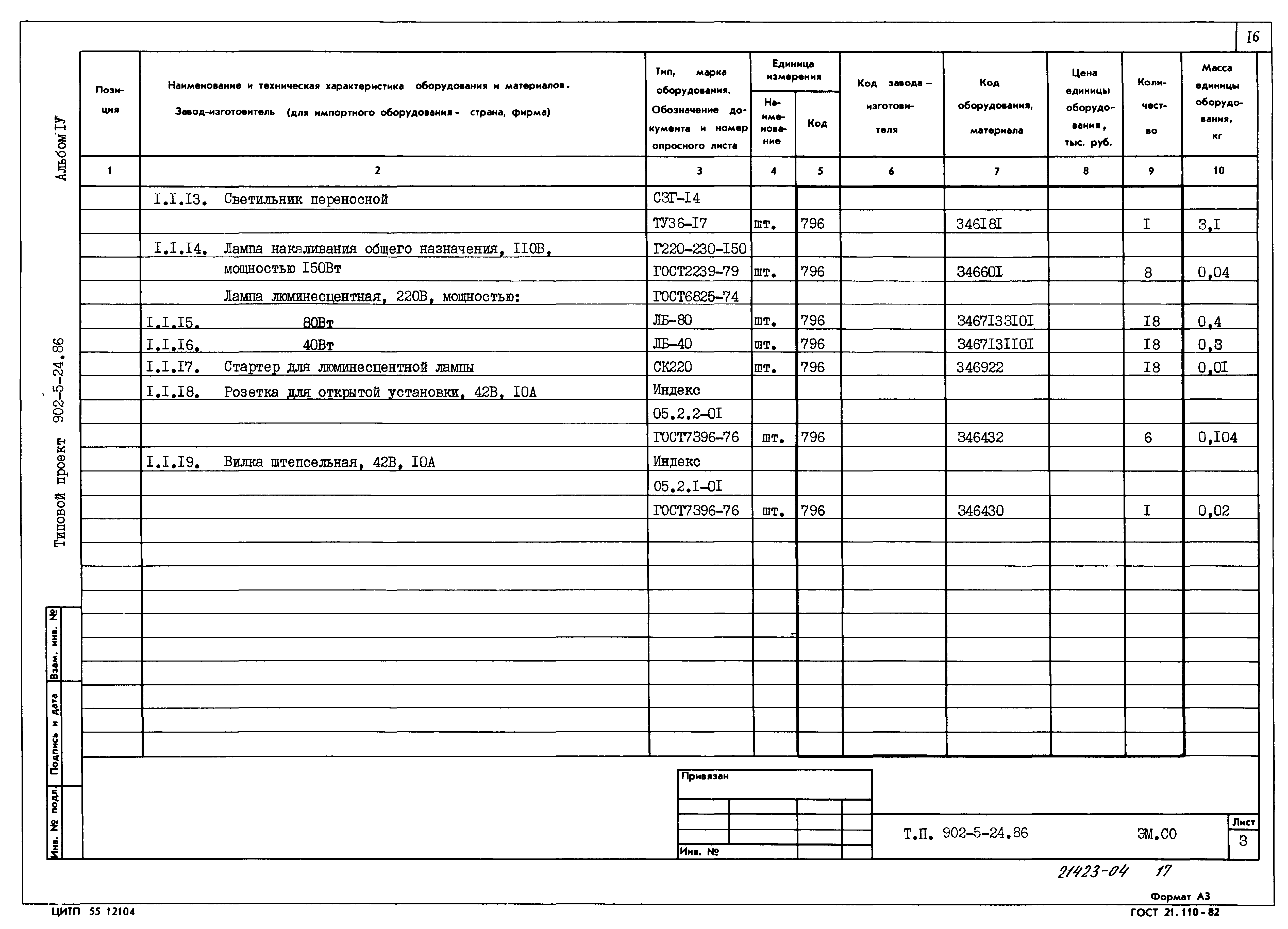 Типовой проект 902-5-24.86