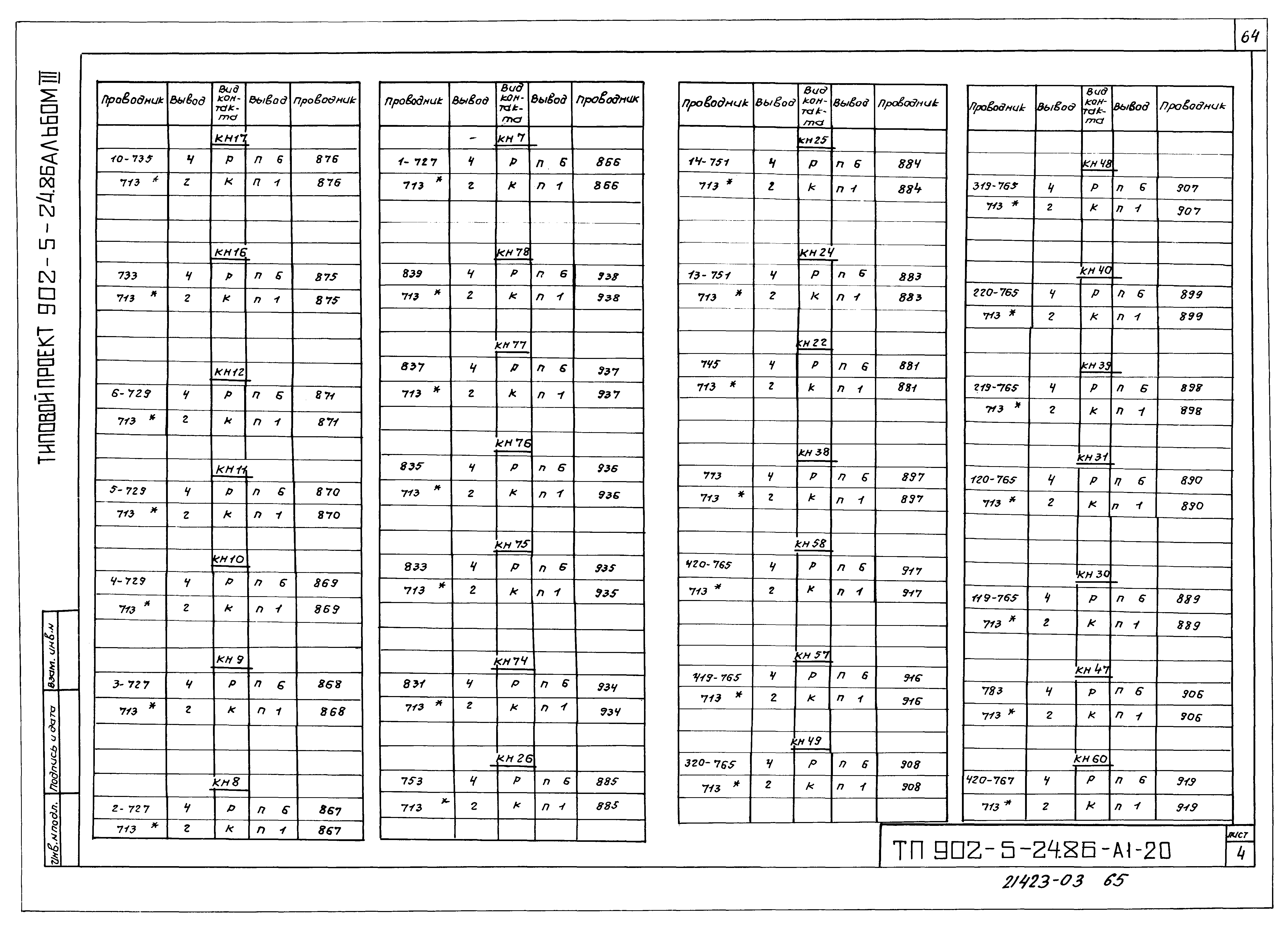 Типовой проект 902-5-24.86