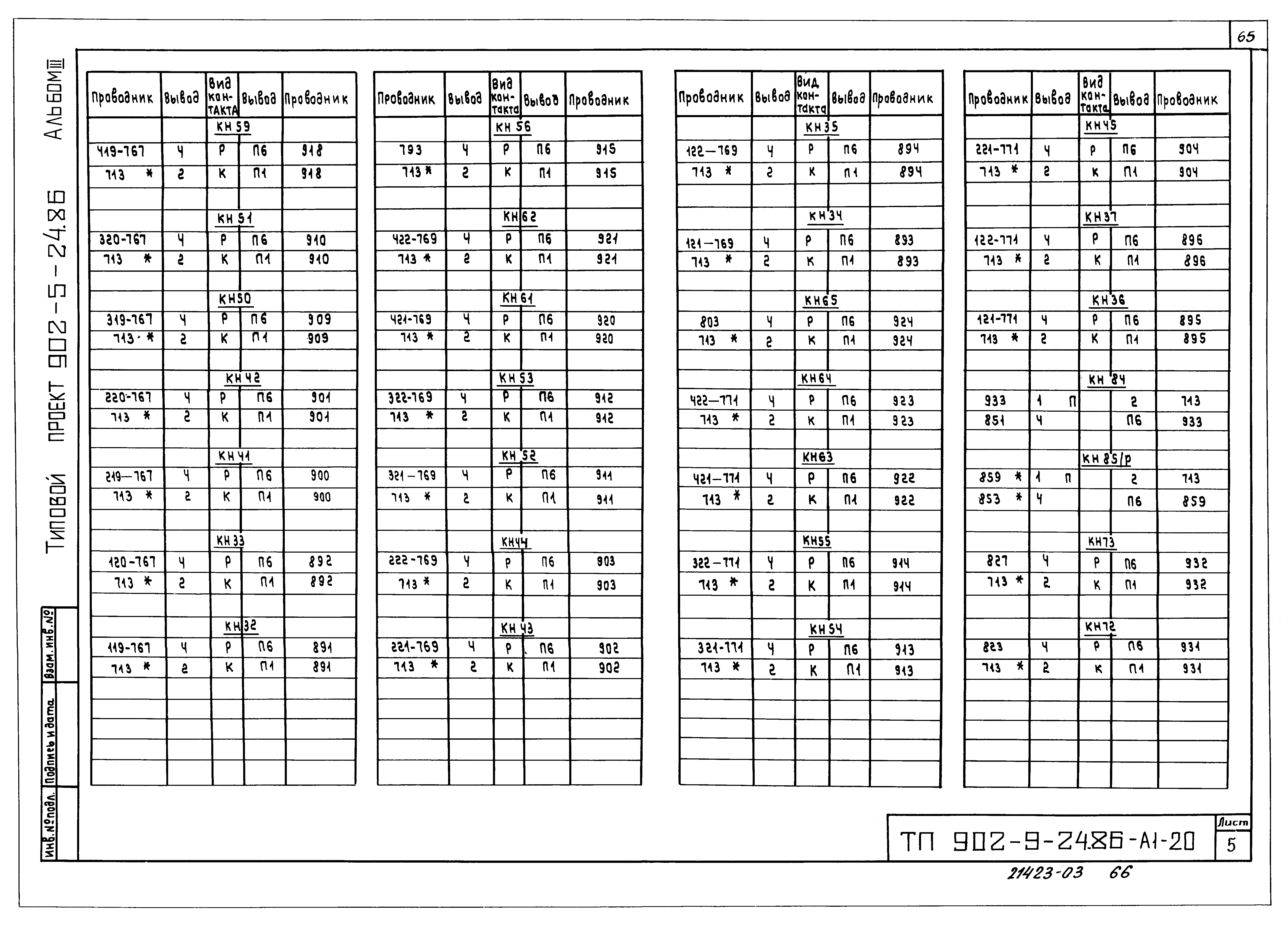 Типовой проект 902-5-24.86