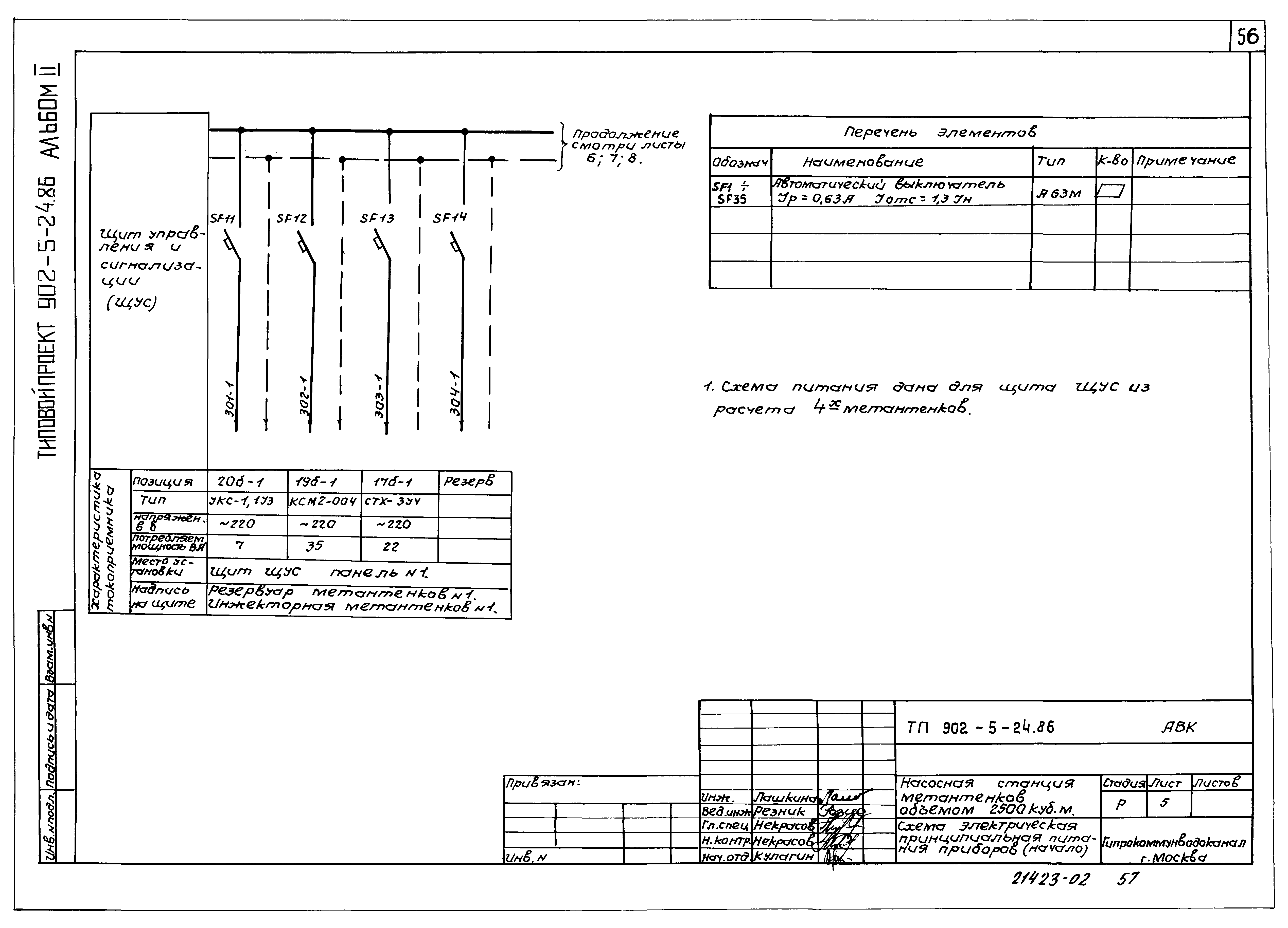 Типовой проект 902-5-24.86