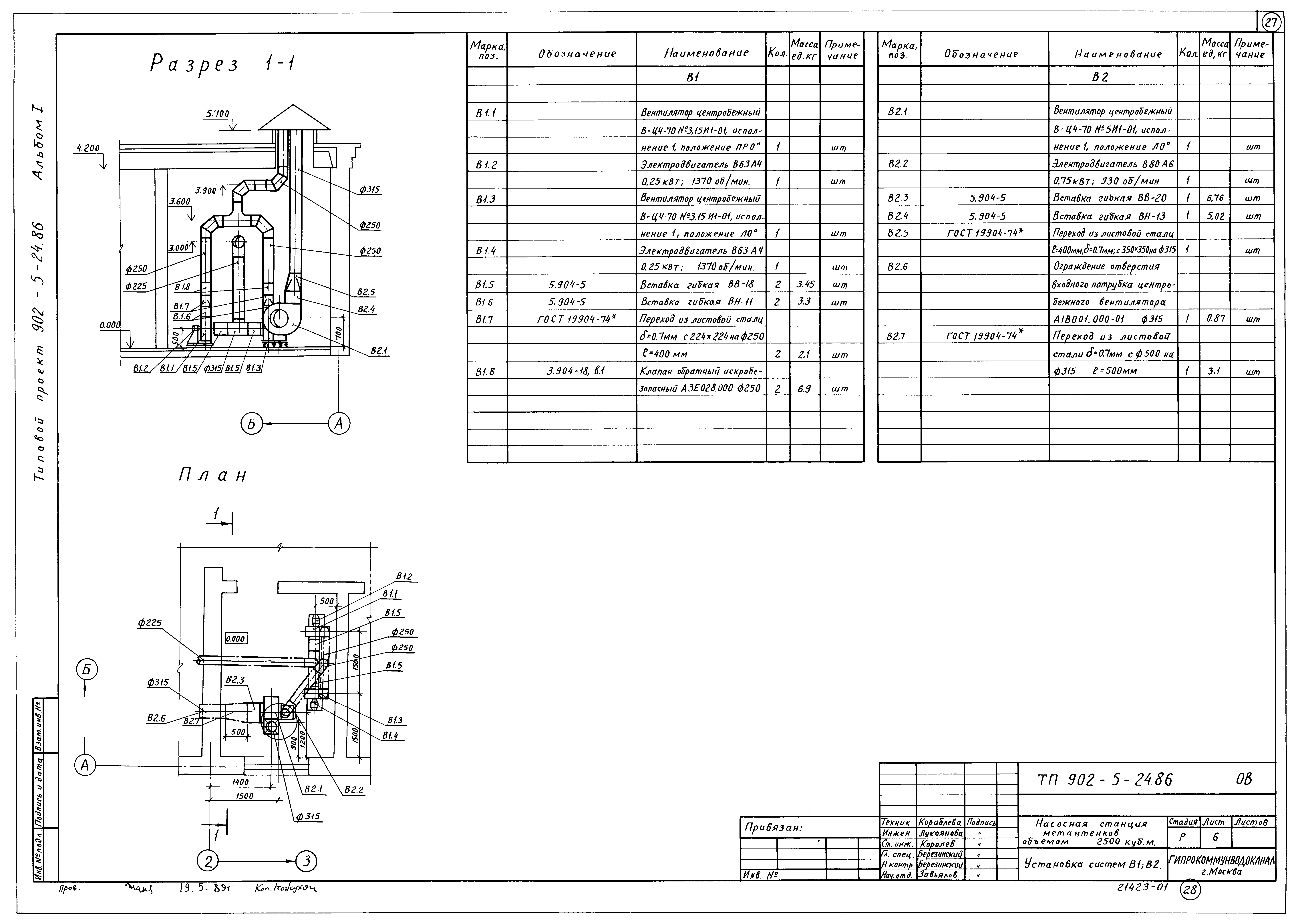 Типовой проект 902-5-24.86