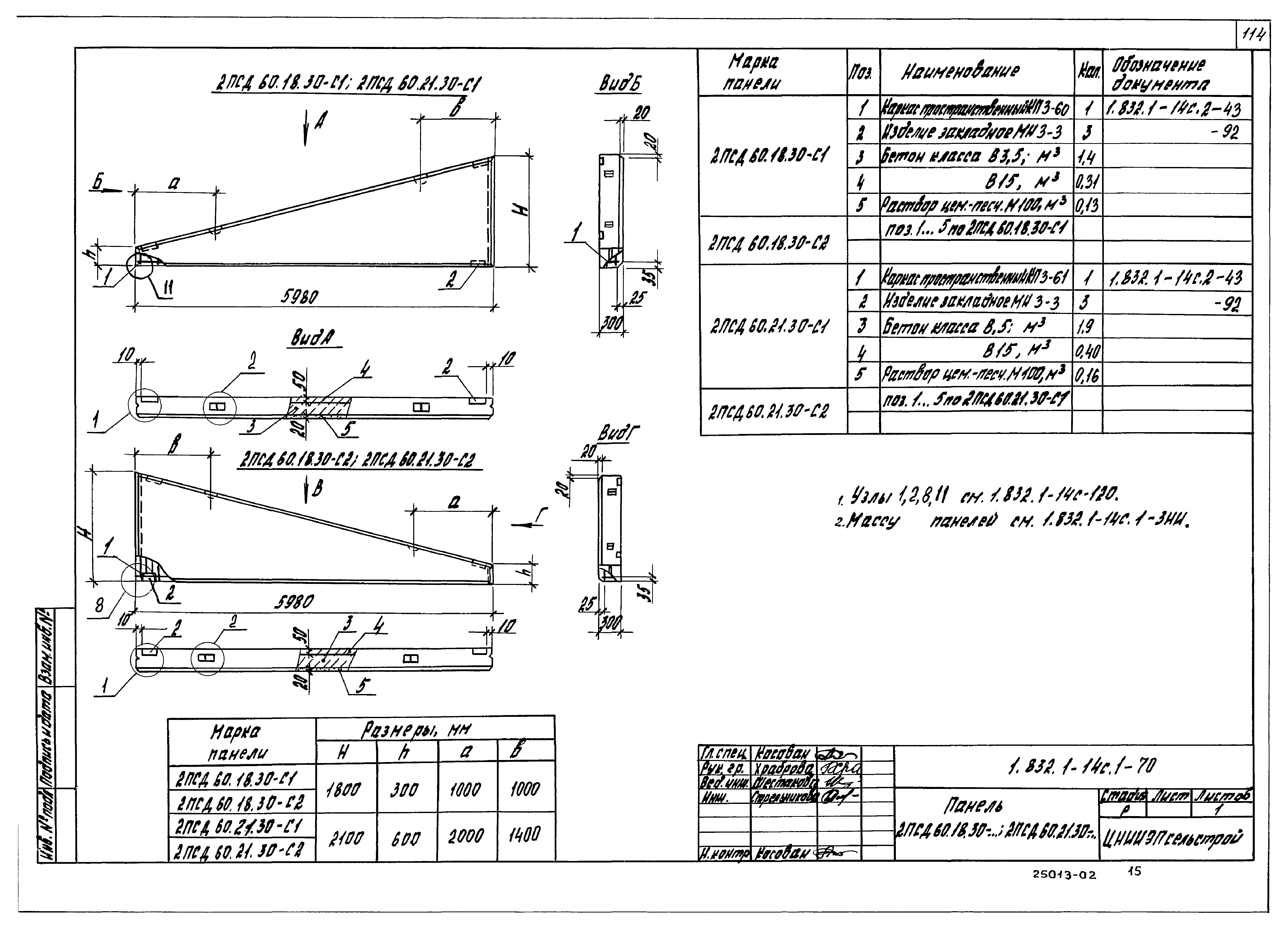 Серия 1.832.1-14с