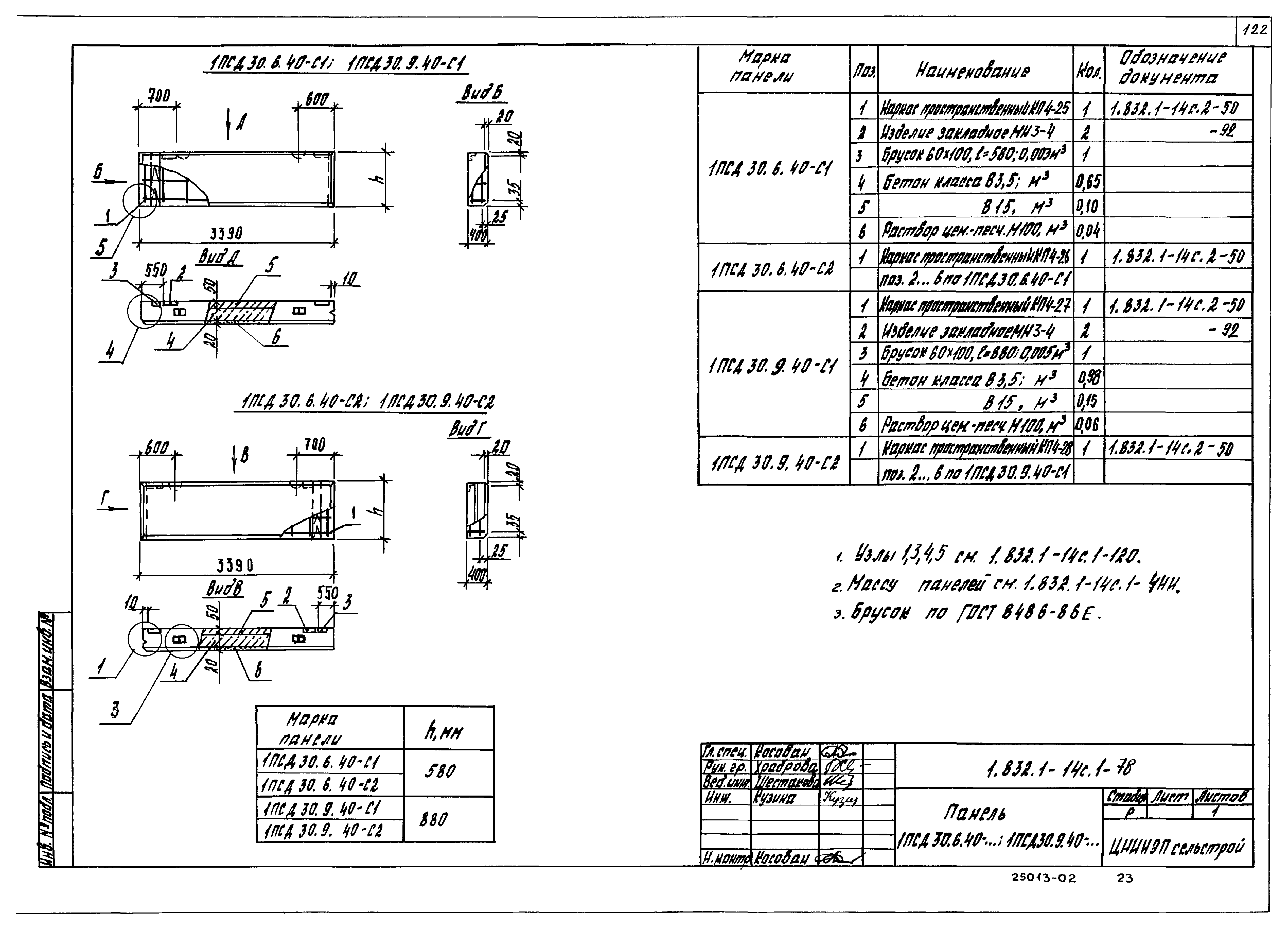Серия 1.832.1-14с