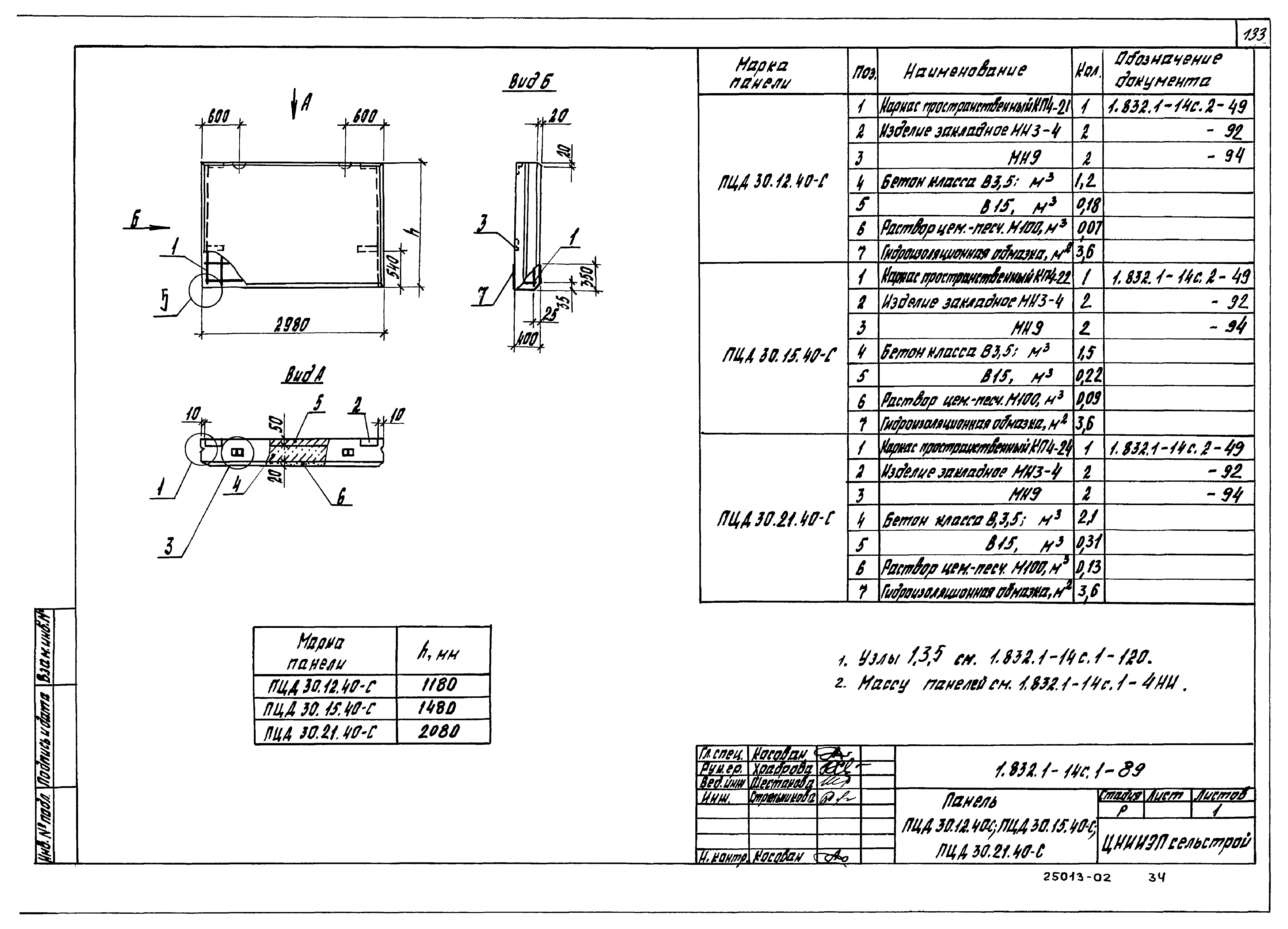 Серия 1.832.1-14с