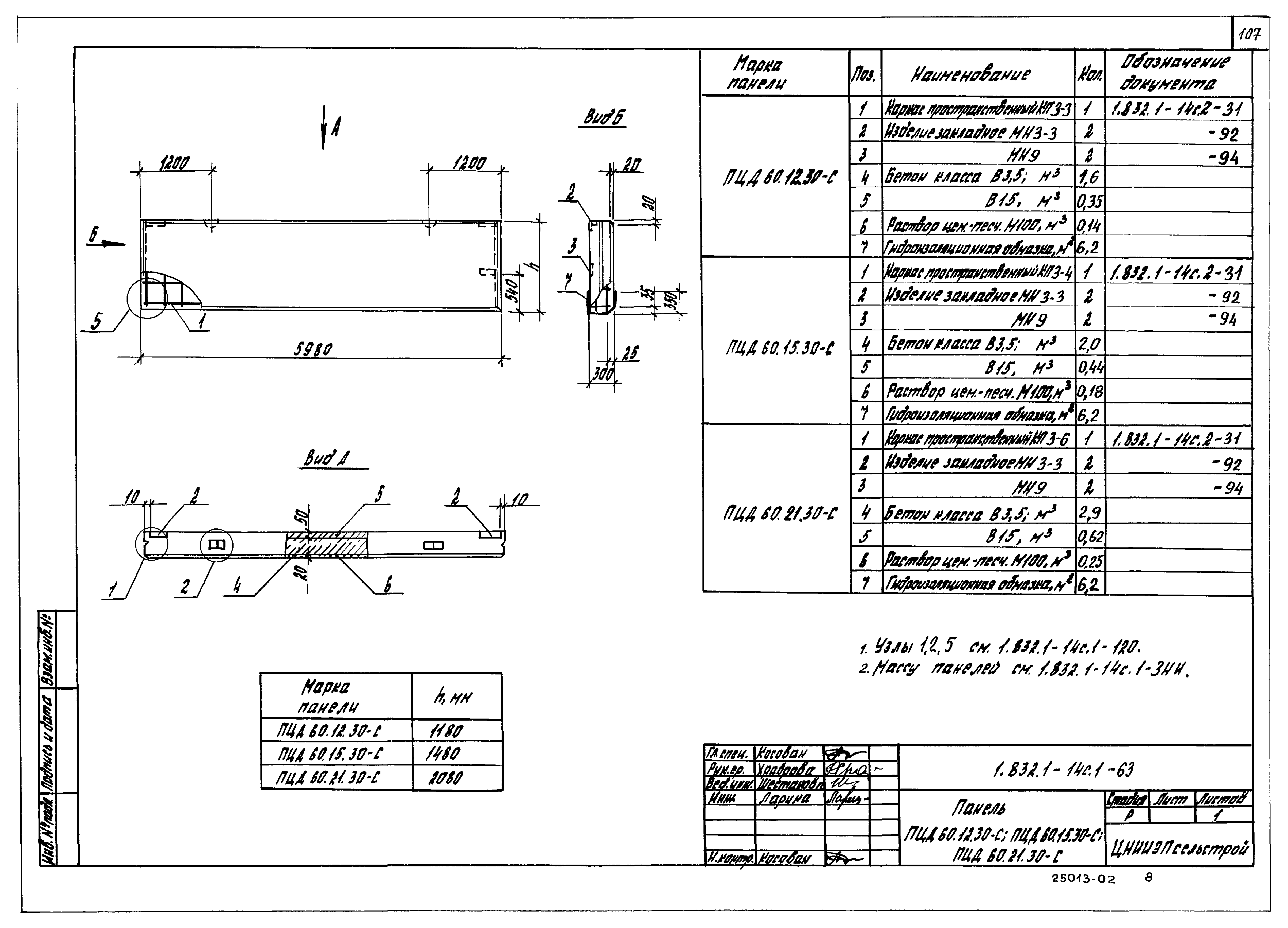 Серия 1.832.1-14с