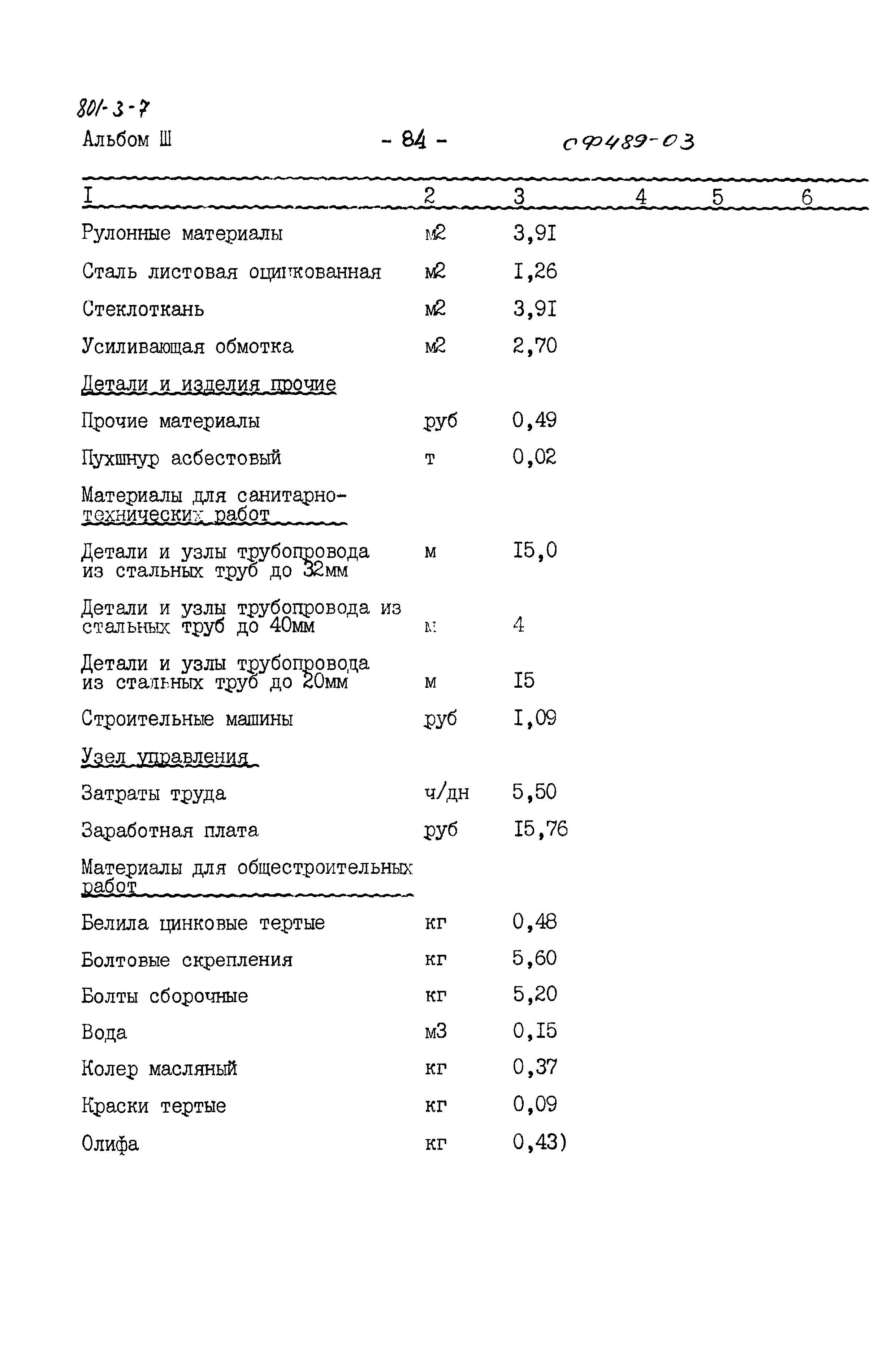 Типовой проект 801-3-7