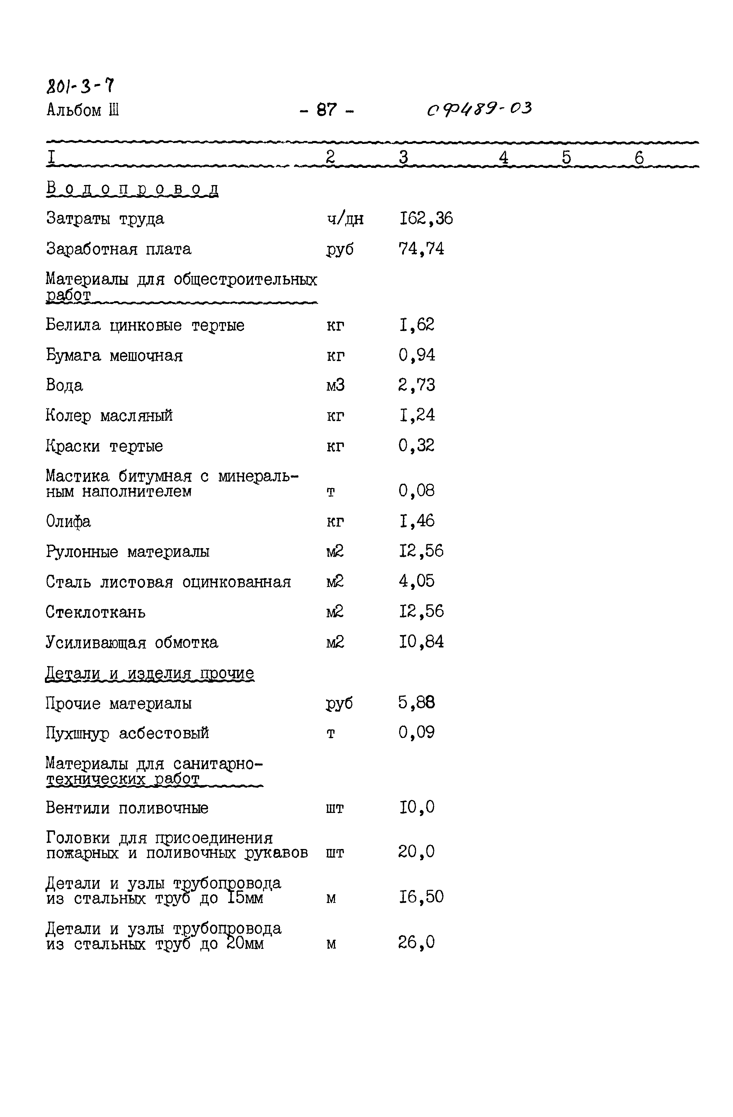 Типовой проект 801-3-7