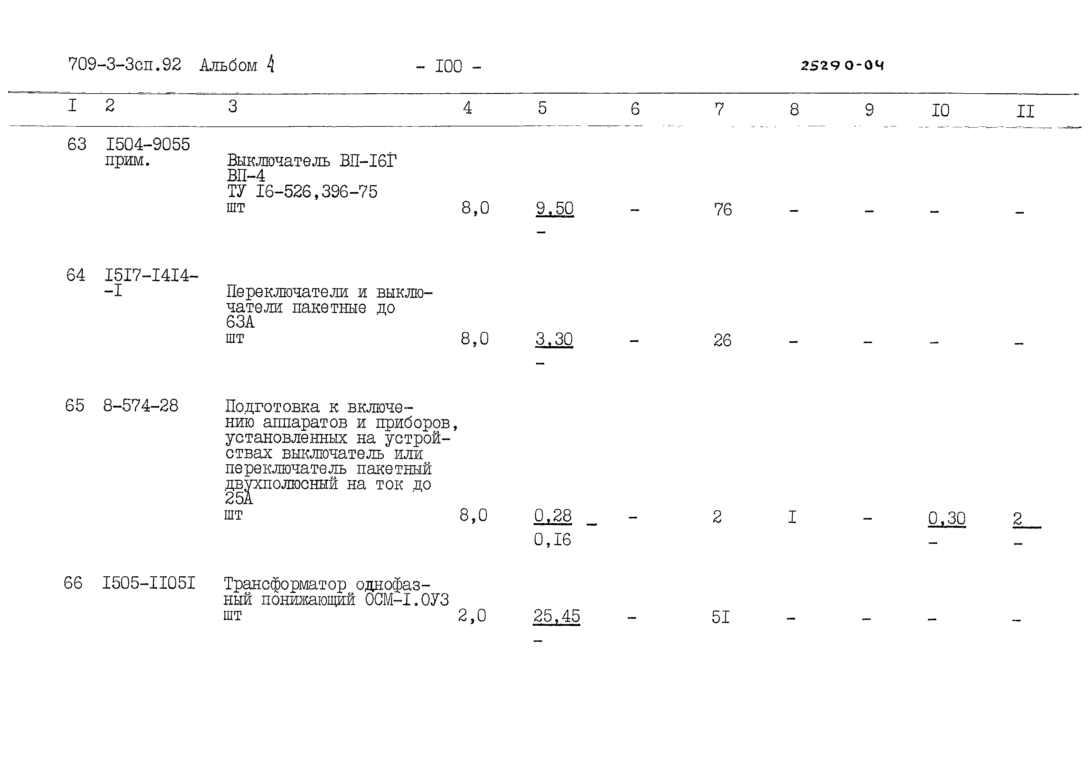 Типовой проект 709-3-3сп.92