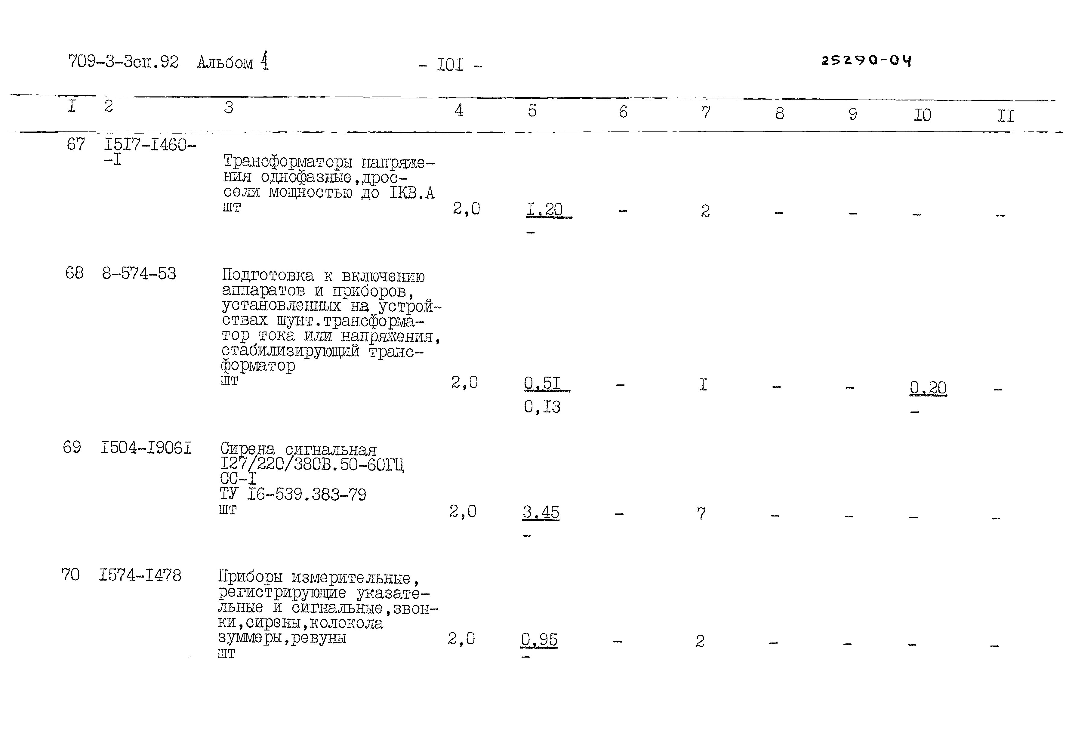 Типовой проект 709-3-3сп.92
