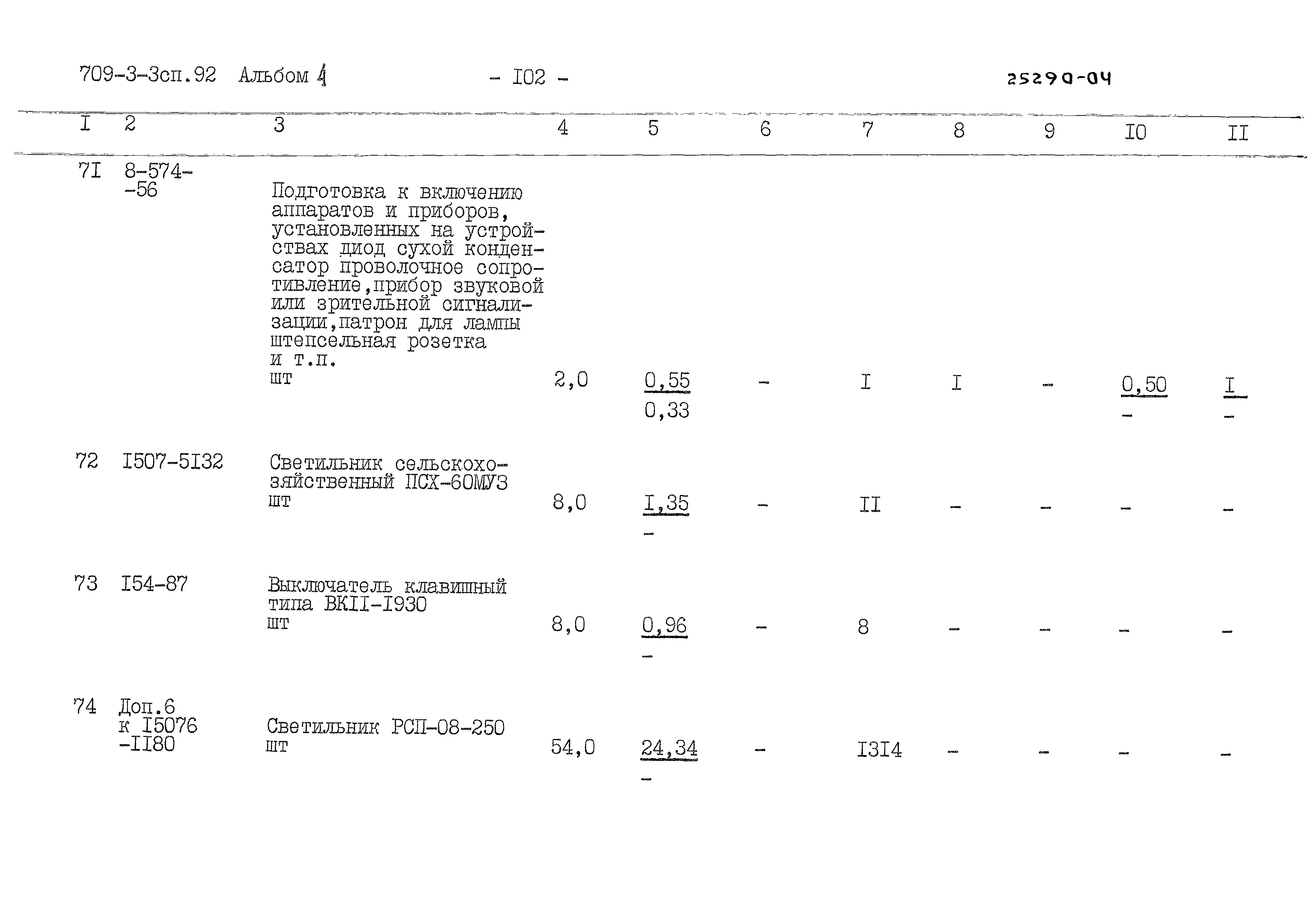 Типовой проект 709-3-3сп.92