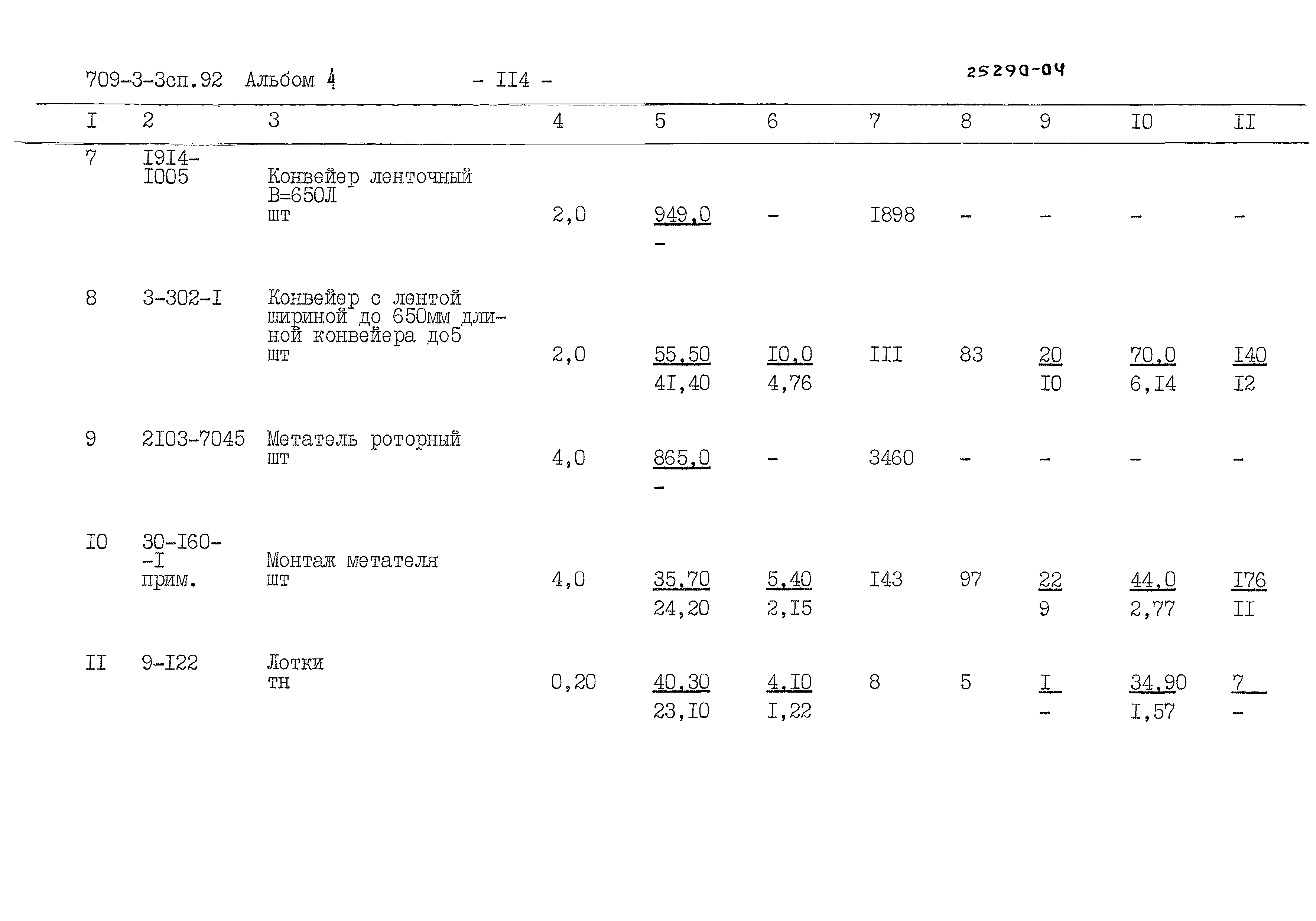 Типовой проект 709-3-3сп.92