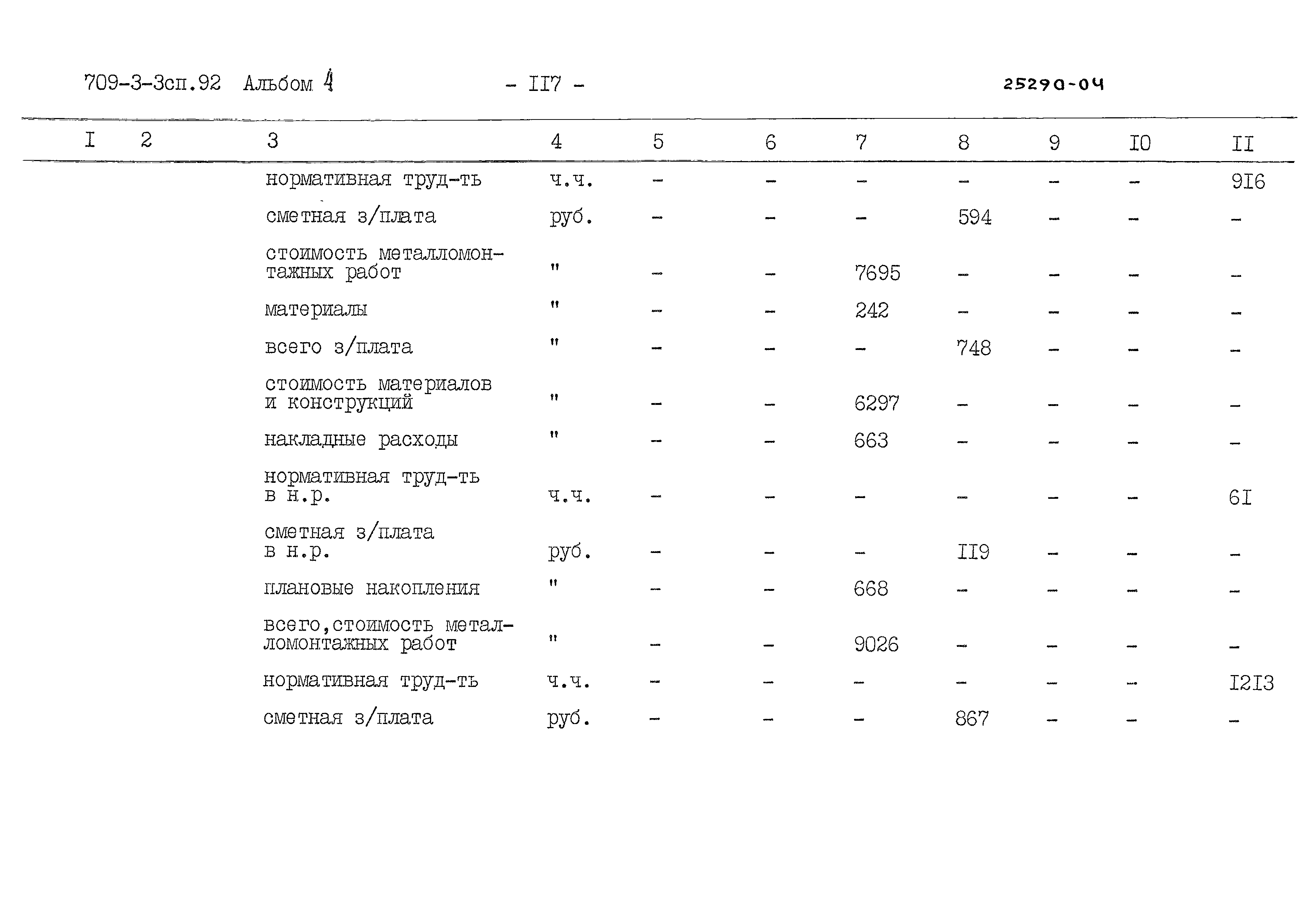 Типовой проект 709-3-3сп.92