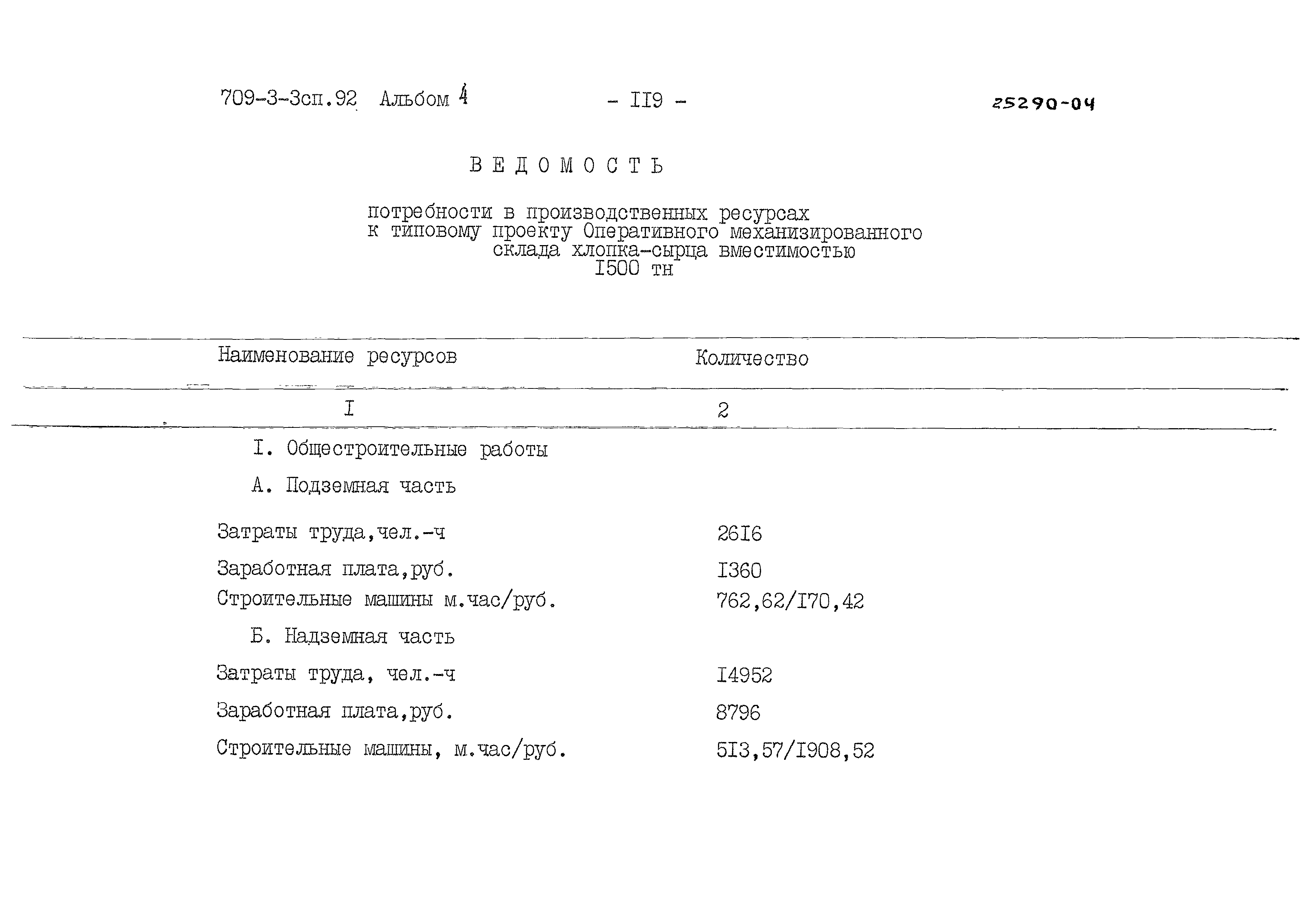 Типовой проект 709-3-3сп.92