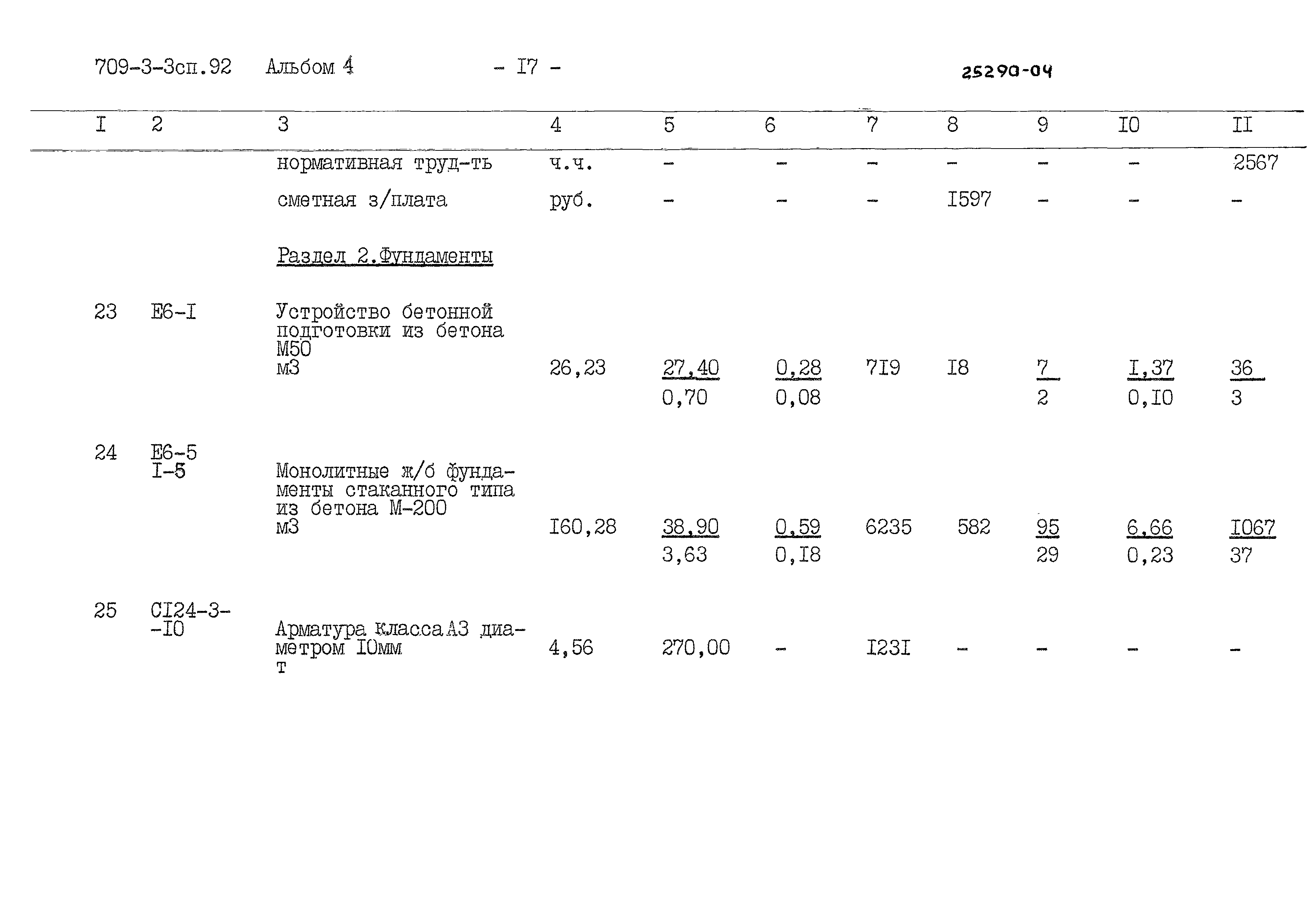 Типовой проект 709-3-3сп.92