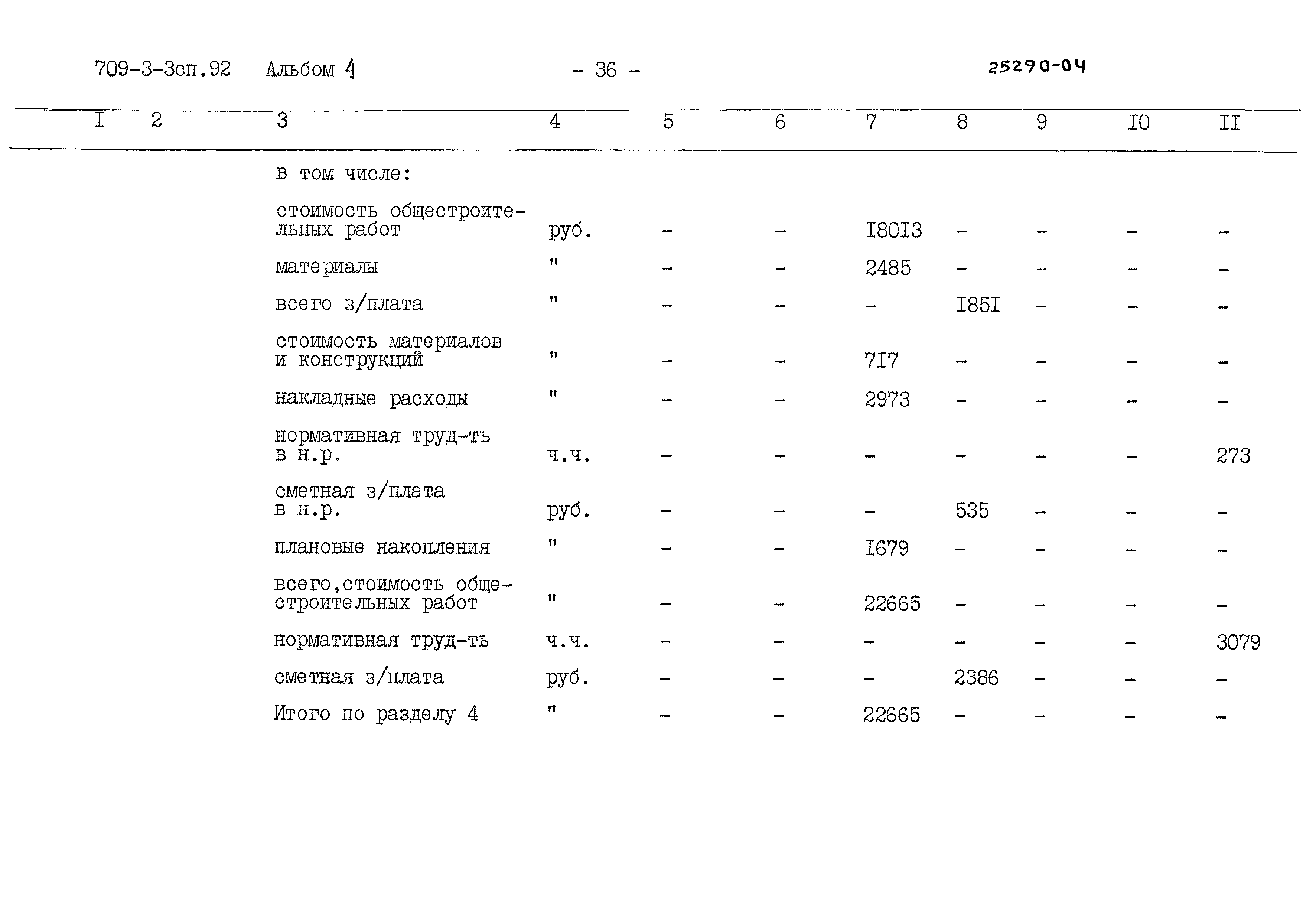 Типовой проект 709-3-3сп.92