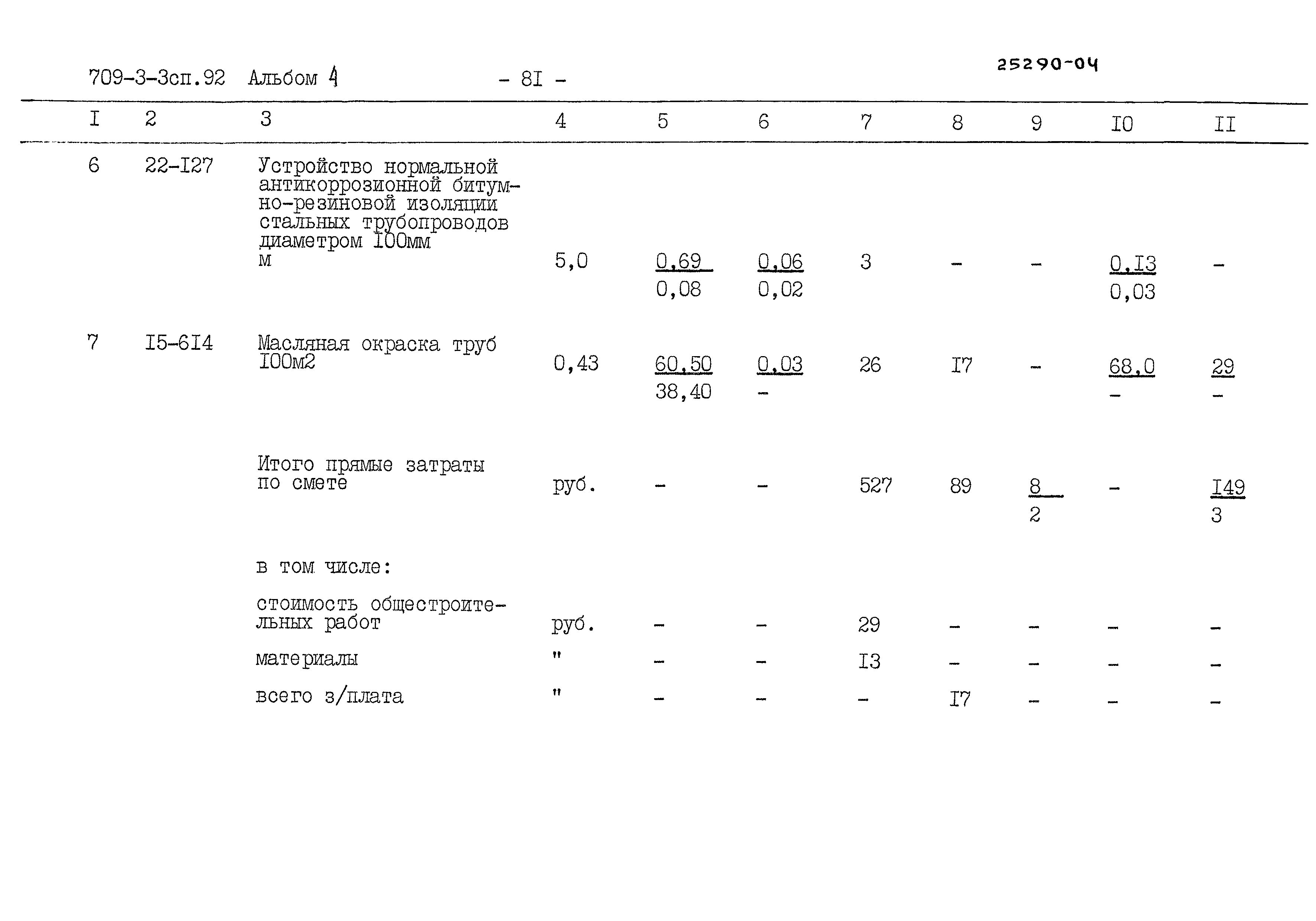Типовой проект 709-3-3сп.92