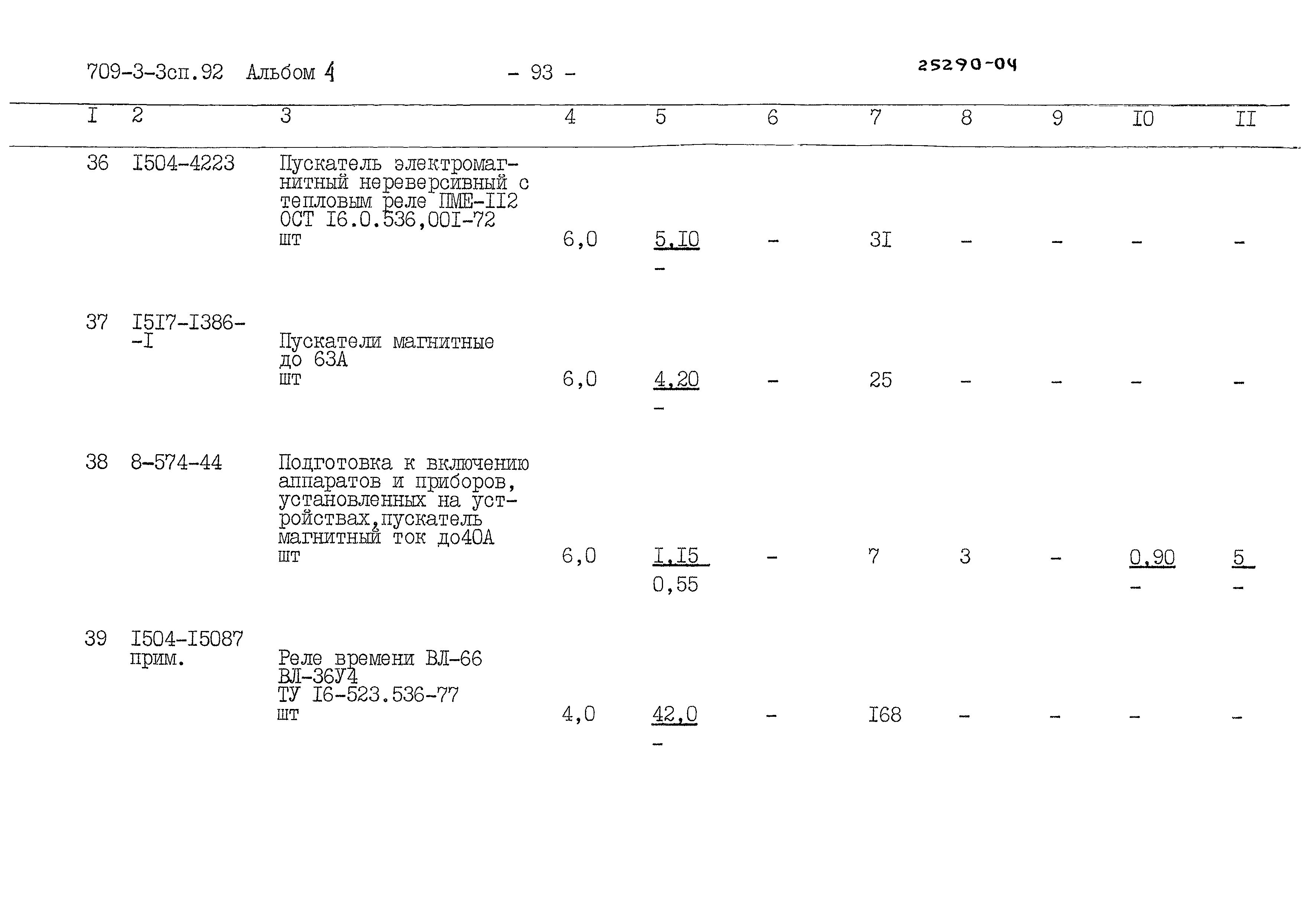 Типовой проект 709-3-3сп.92