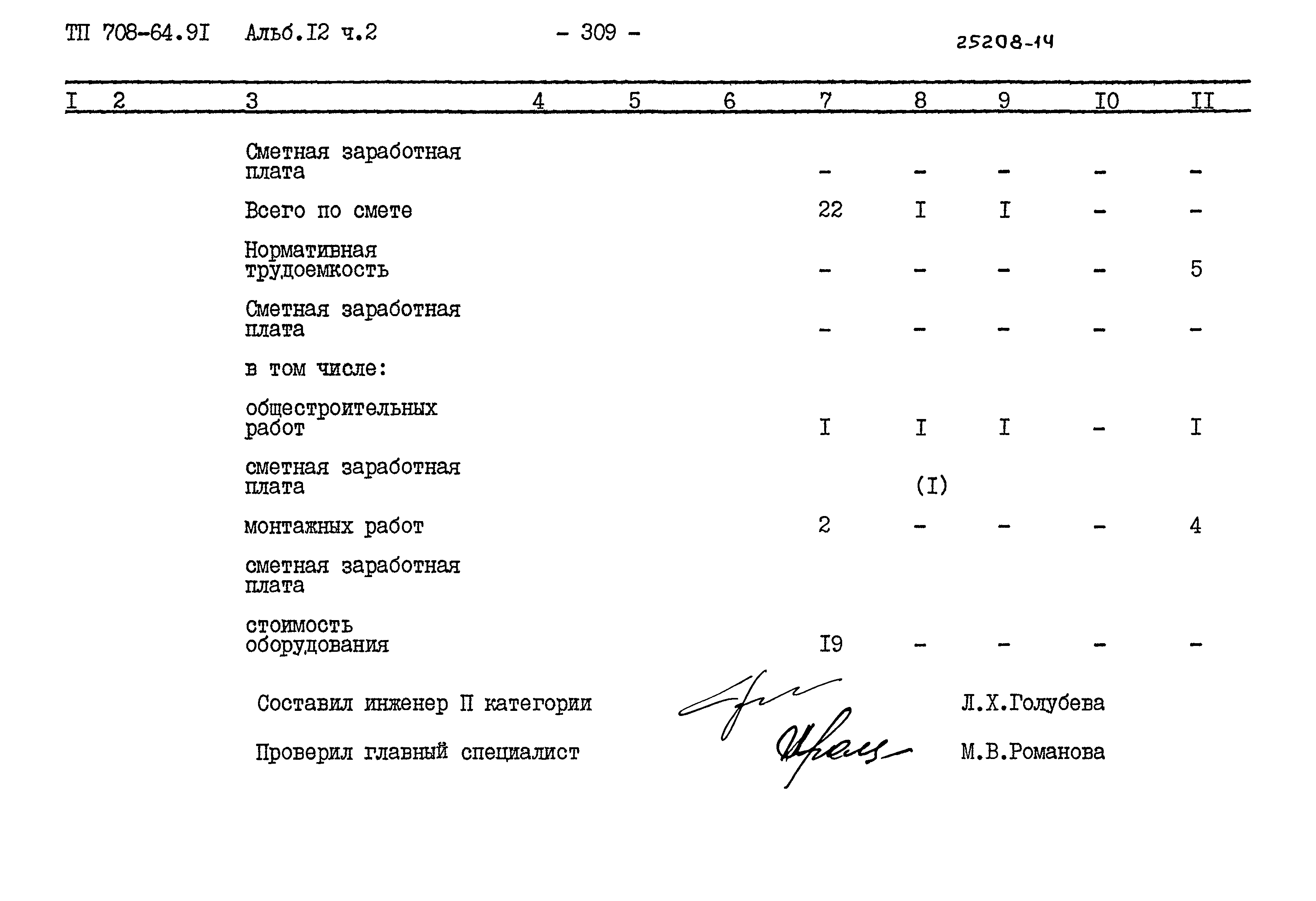 Типовой проект 708-64.91